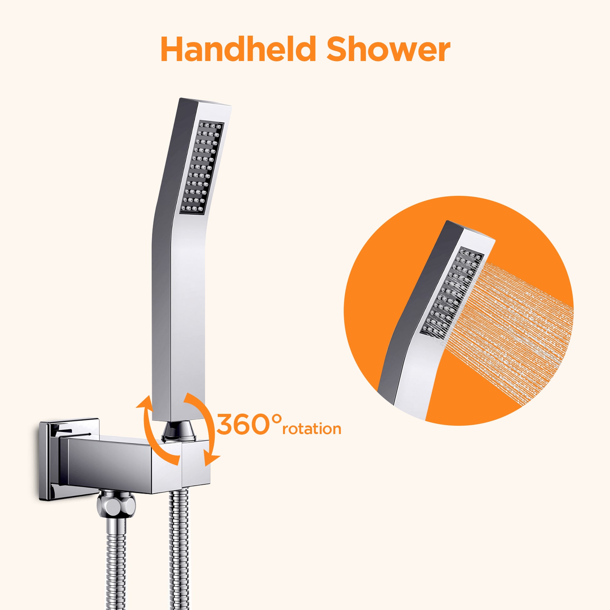 androme AD1010CH10 Showerhead-Bar-Panels - View #7