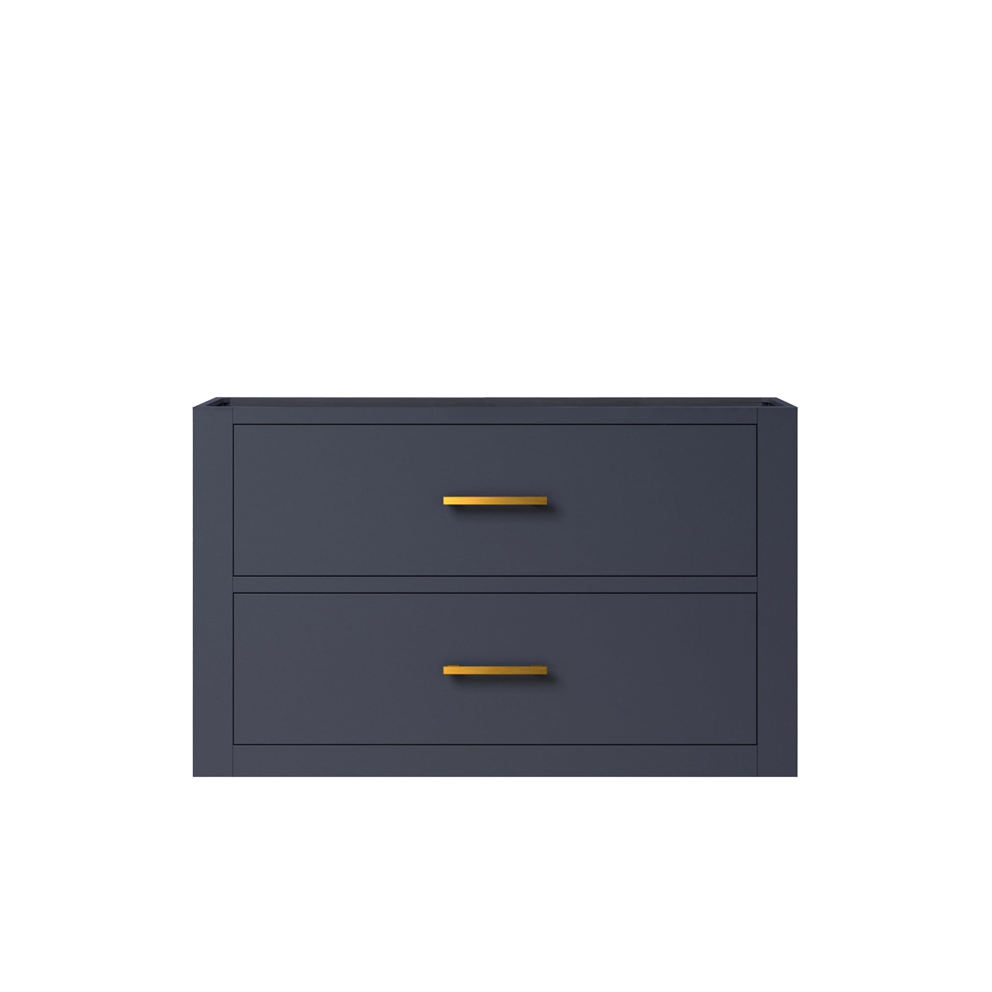 Lexora LVSO30SE000 Southold 30-in Blue Floating Bathroom Vanity Base Cabinet without Top