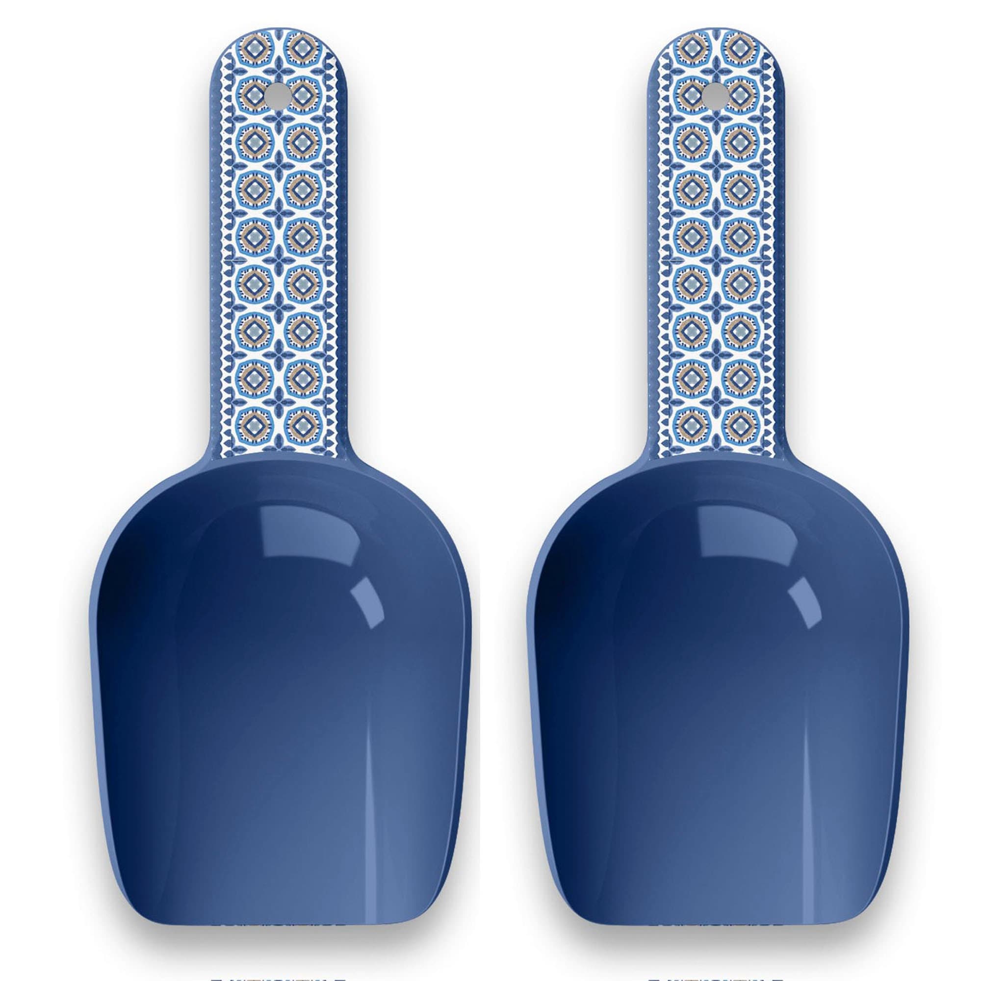 TarHong - Moroccan 16 Melamine Blue Universal Food scoop
