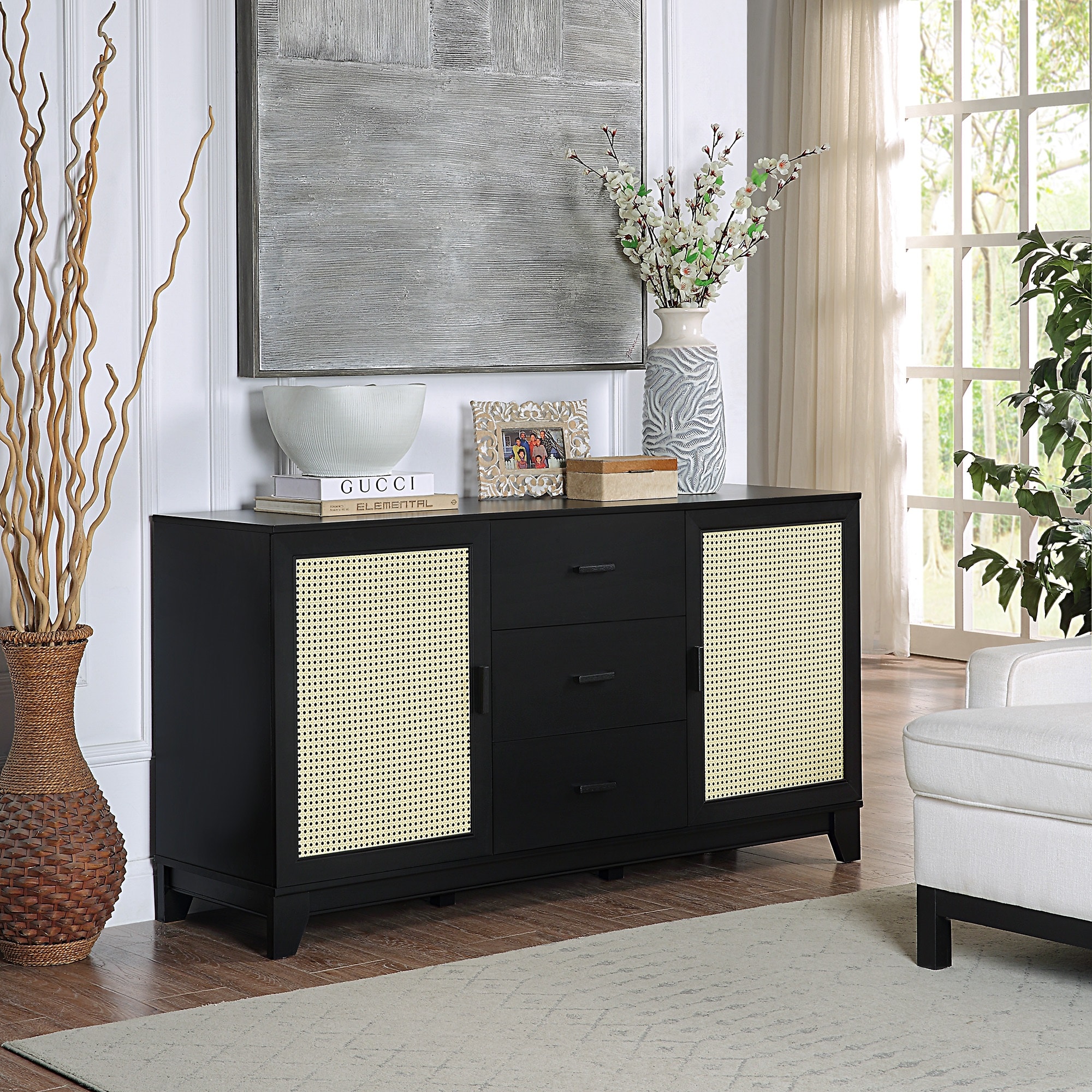 Manhattan Comfort 4-3456GLF-BK Living-Room-Sets - View #4