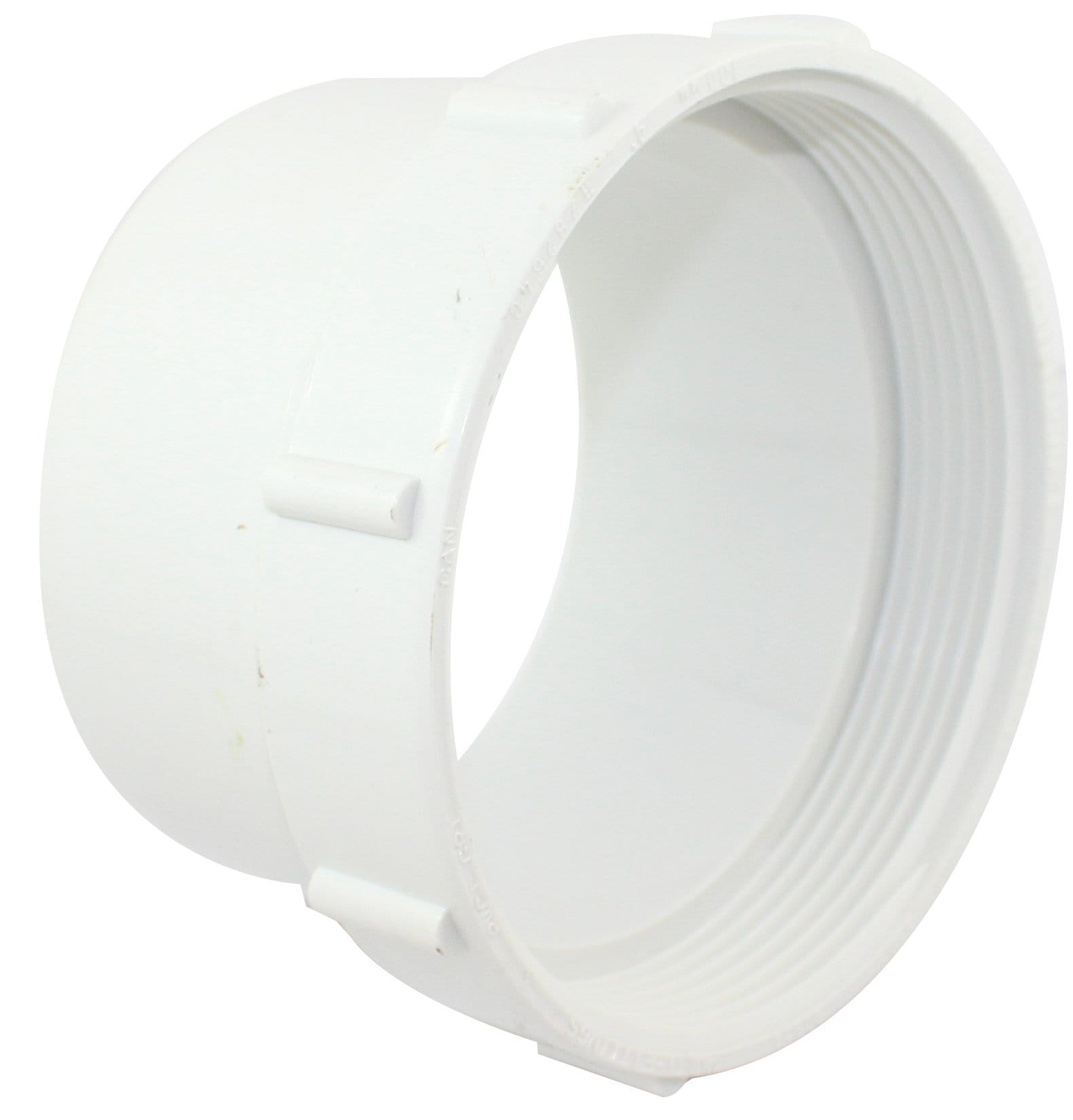 Canplas  414234BC 4 in. PVC Sew 4 Ftg C/O Adapter
