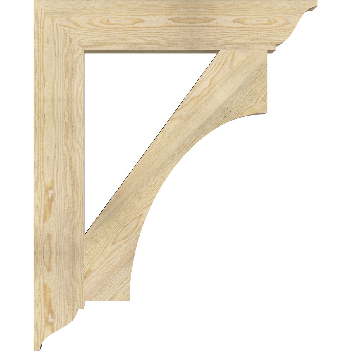 Ekena Millwork BKT06X34X42WTL01RDF Exterior-Brackets-Braces - View #3