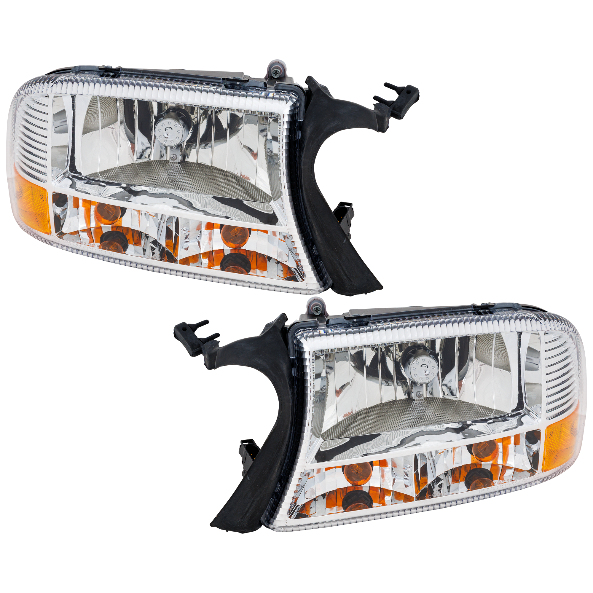 Garage-Pro GPRD10010069 Driver and Passenger Side Headlight For Dodge Dakota 1997-2004 Halogen with Bulb(s) Replaces# 55055110ag 55055110af