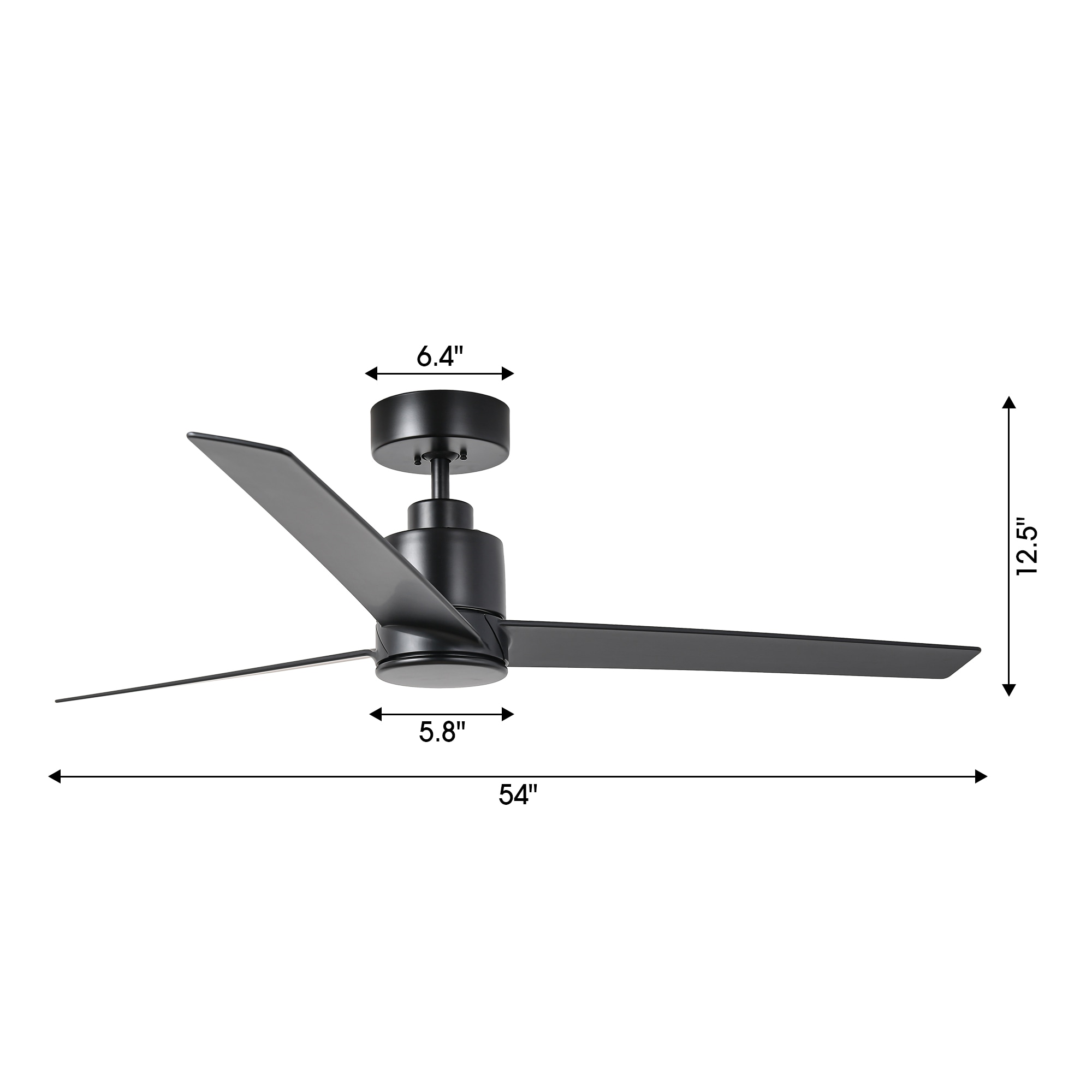 Matrix Decor CF354BQ Ceiling-Fans - View #3