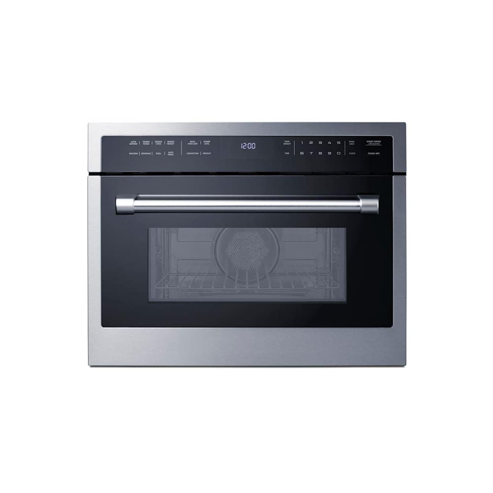 Summit CMV115 24 Inch Wide 1.55 Cu. ft Electric Speed Oven with Convection Bake and UL Certified #CMV115