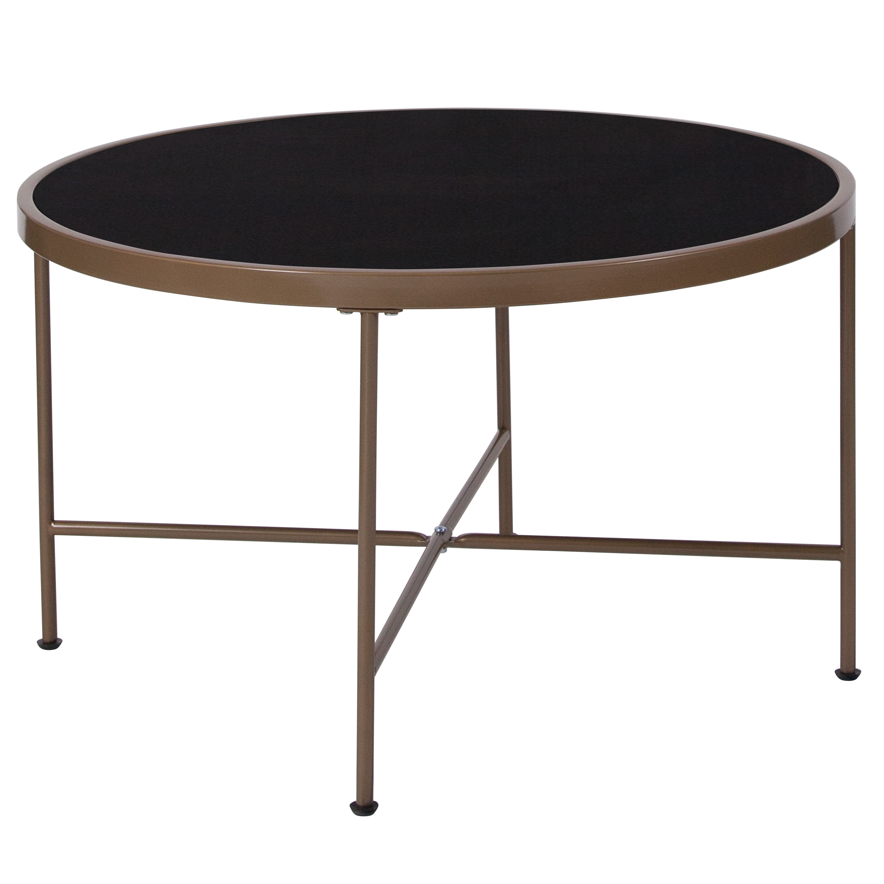 Flash Furniture 889142215219 Chelsea Clear Glass Modern Coffee Table