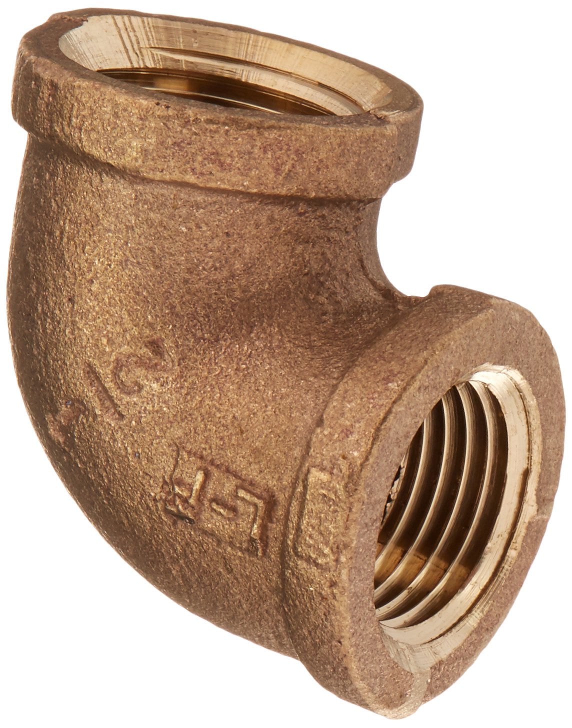 Anderson Metals  738100-08 1/2-Inch Low-Lead Brass 90-Degree Threaded Elbow
