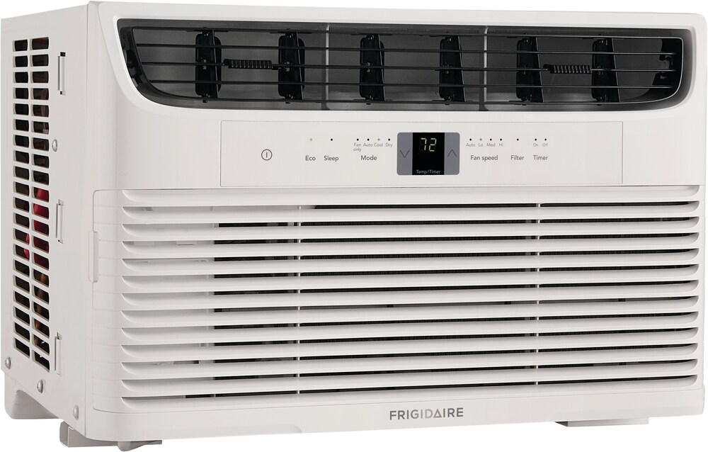 frigidaire window mounted room air conditioner 6000 btu in white