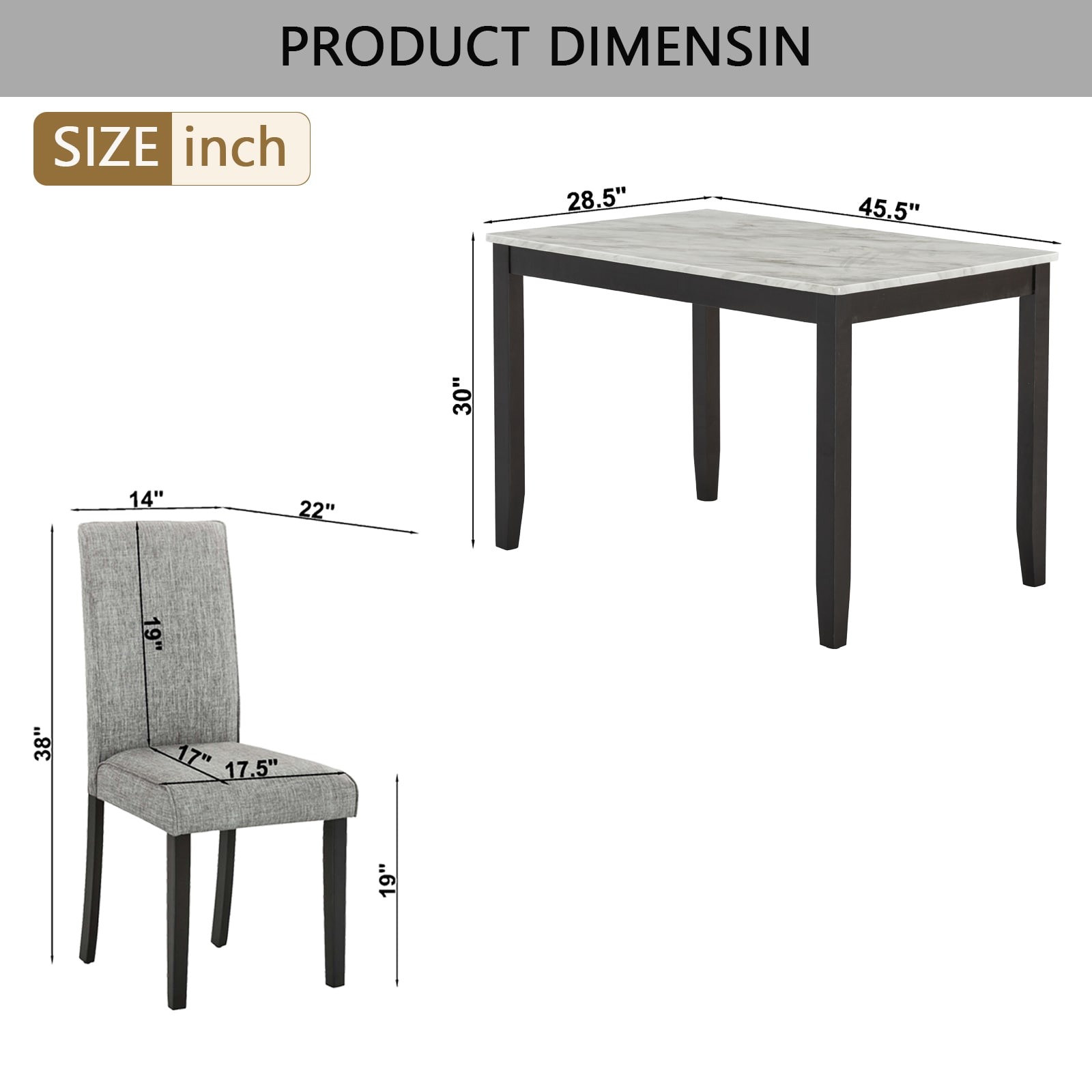 Siavonce XHS00058 Dining-Sets - View #5