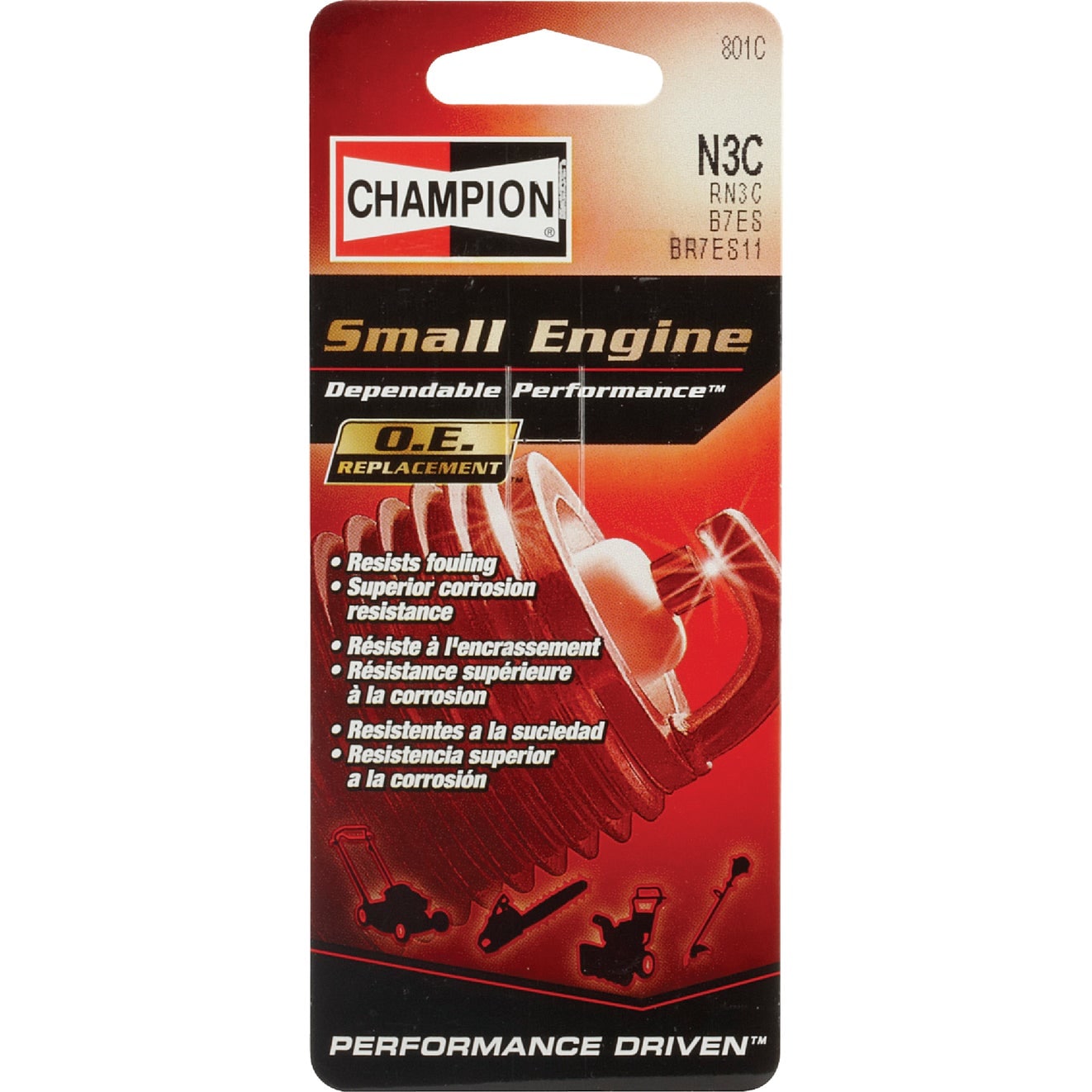 CHAMPION 801 Spark-Plugs - View #3