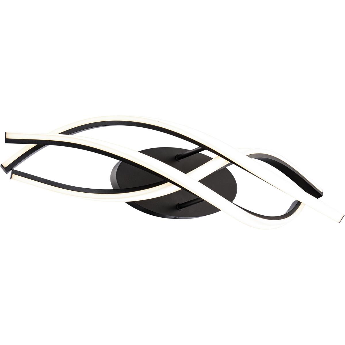 Modern Forms 2532926 WS-58329-BK Lior Bathroom Vanity Light Black