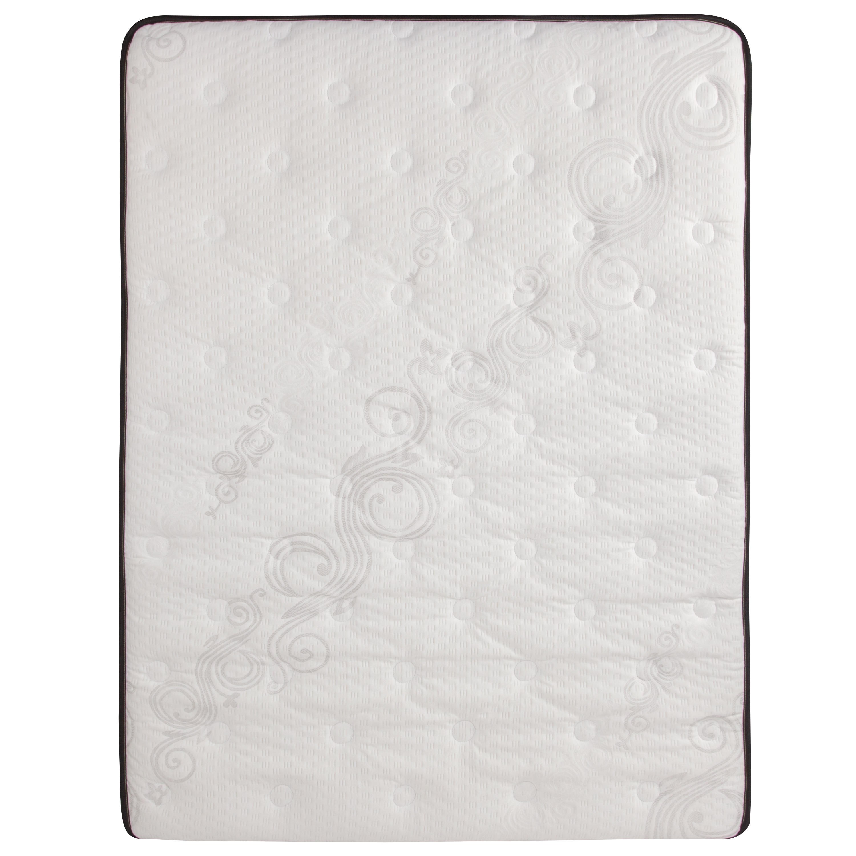 Capri Queen 12" White Memory Foam & Pocket Spring Adjustable Mattress