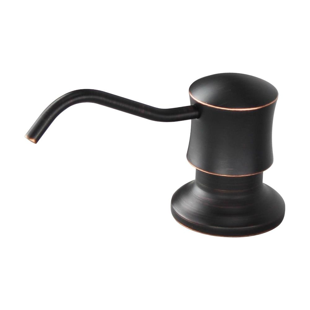 Transolid T3620-ORB Sofia Oil Rubbed Bronze 16.9-oz. Capacity Deck-mount Soap and Lotion Dispenser