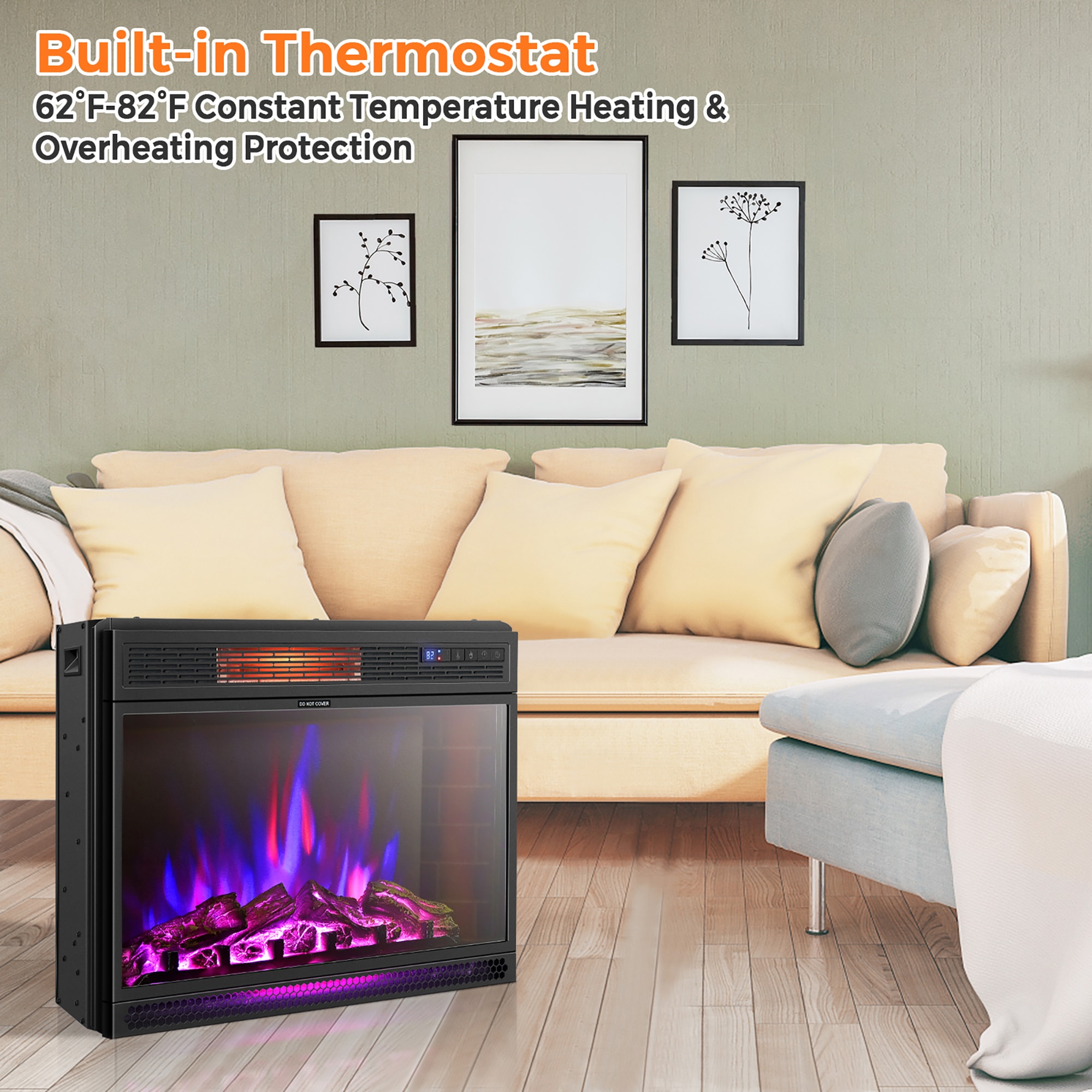 Goplus FP10048US Electric-Fireplaces - View #3