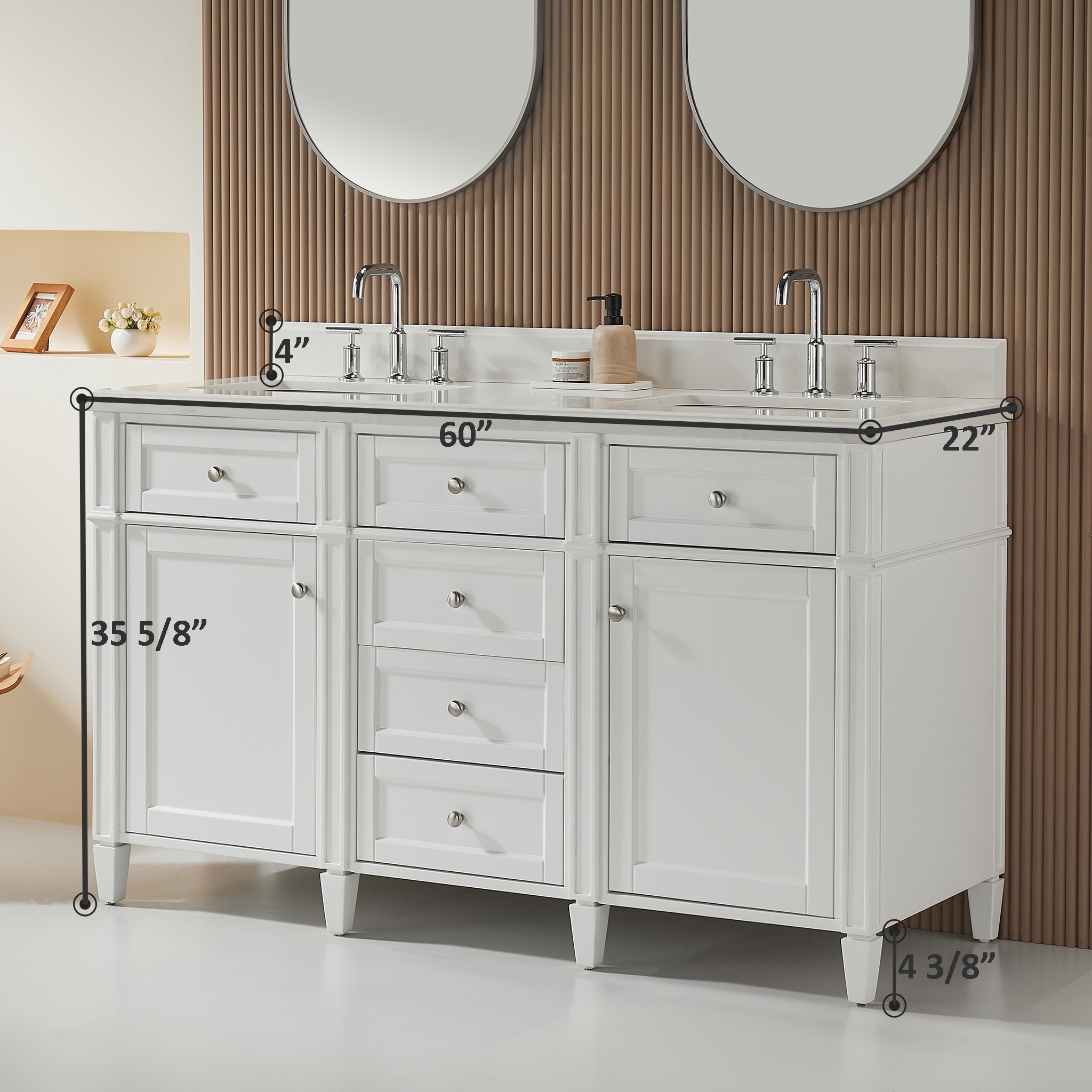 WELLFOR AMMR-04 Bath-Vanity-Combo - View #13