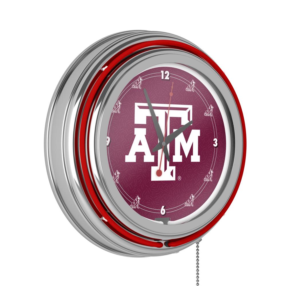 Texas A&M Aggies 15 Round LED Lit Wall Sign