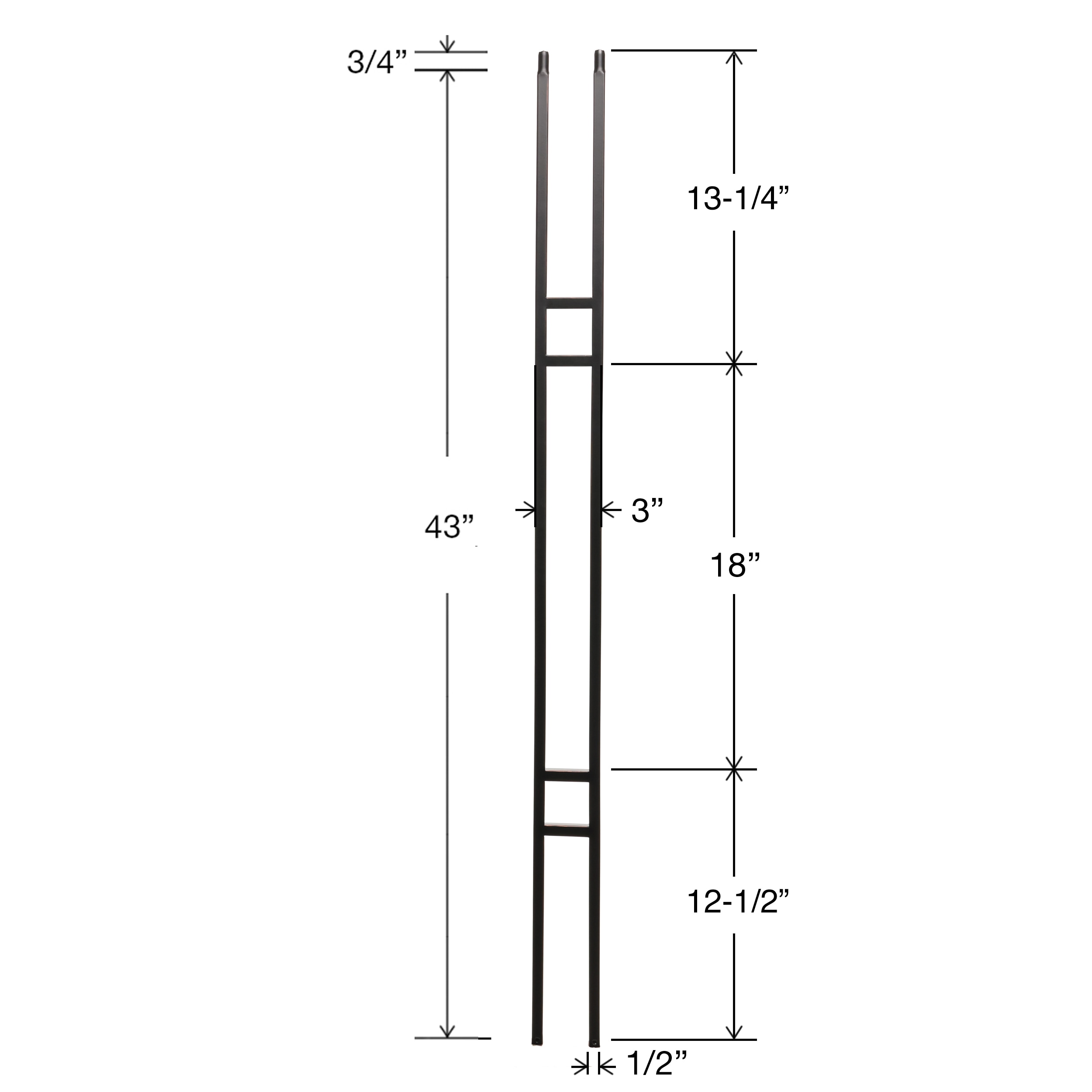 RELIABILT WGT19RC Interior-Stairpart-Balusters - View #10