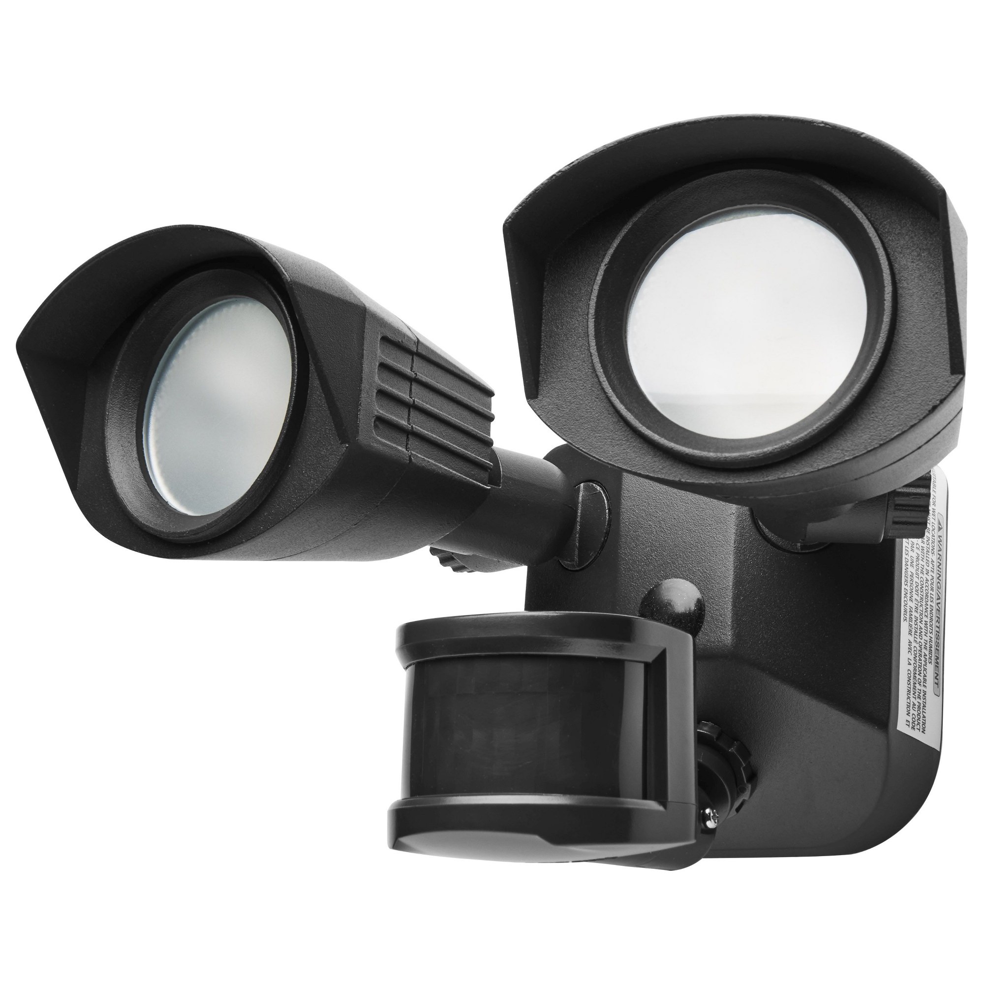 2 - Light Black Utilitarian Spot / Flood Light