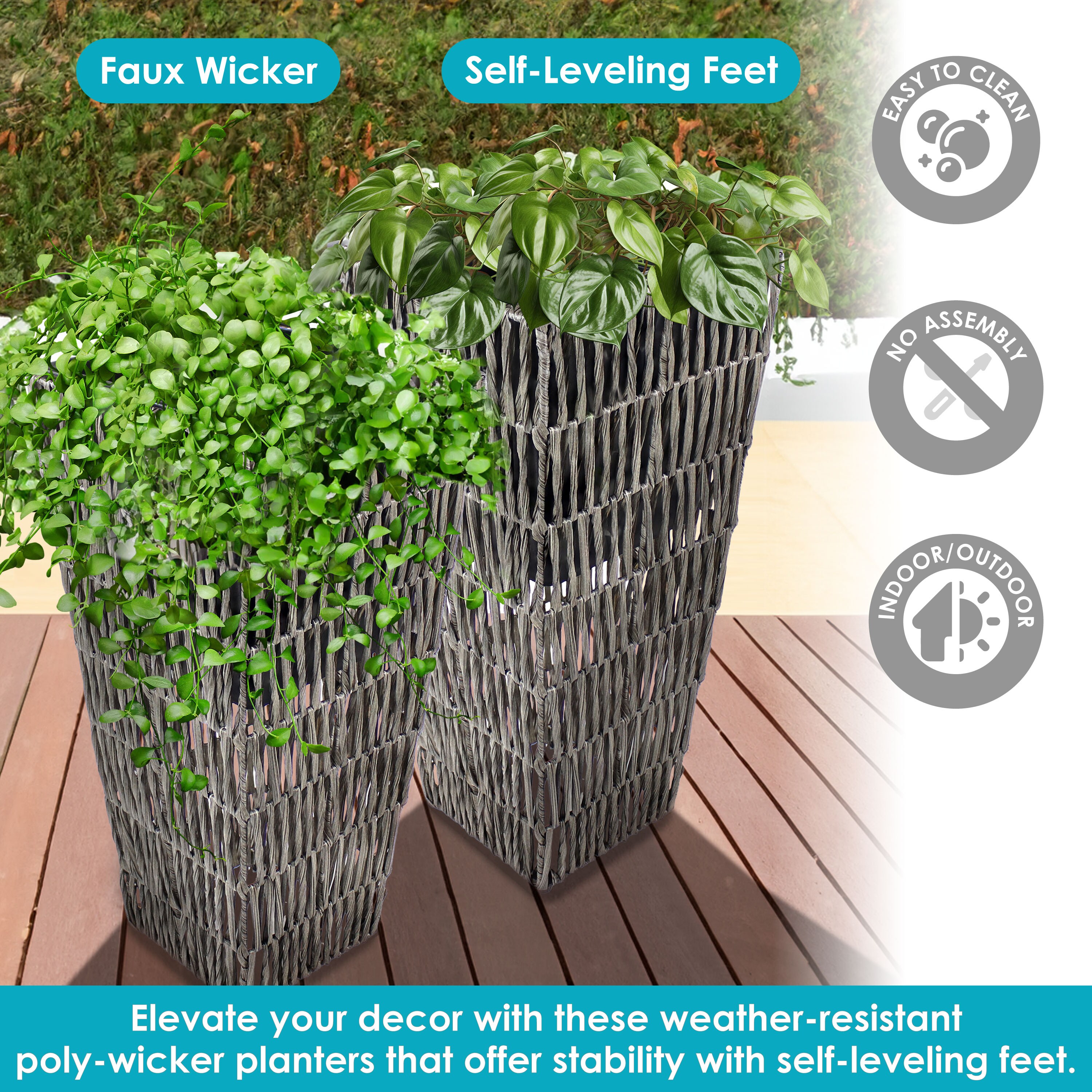 Sunnydaze Decor TAM-383 Planter-Window-Box - View #5