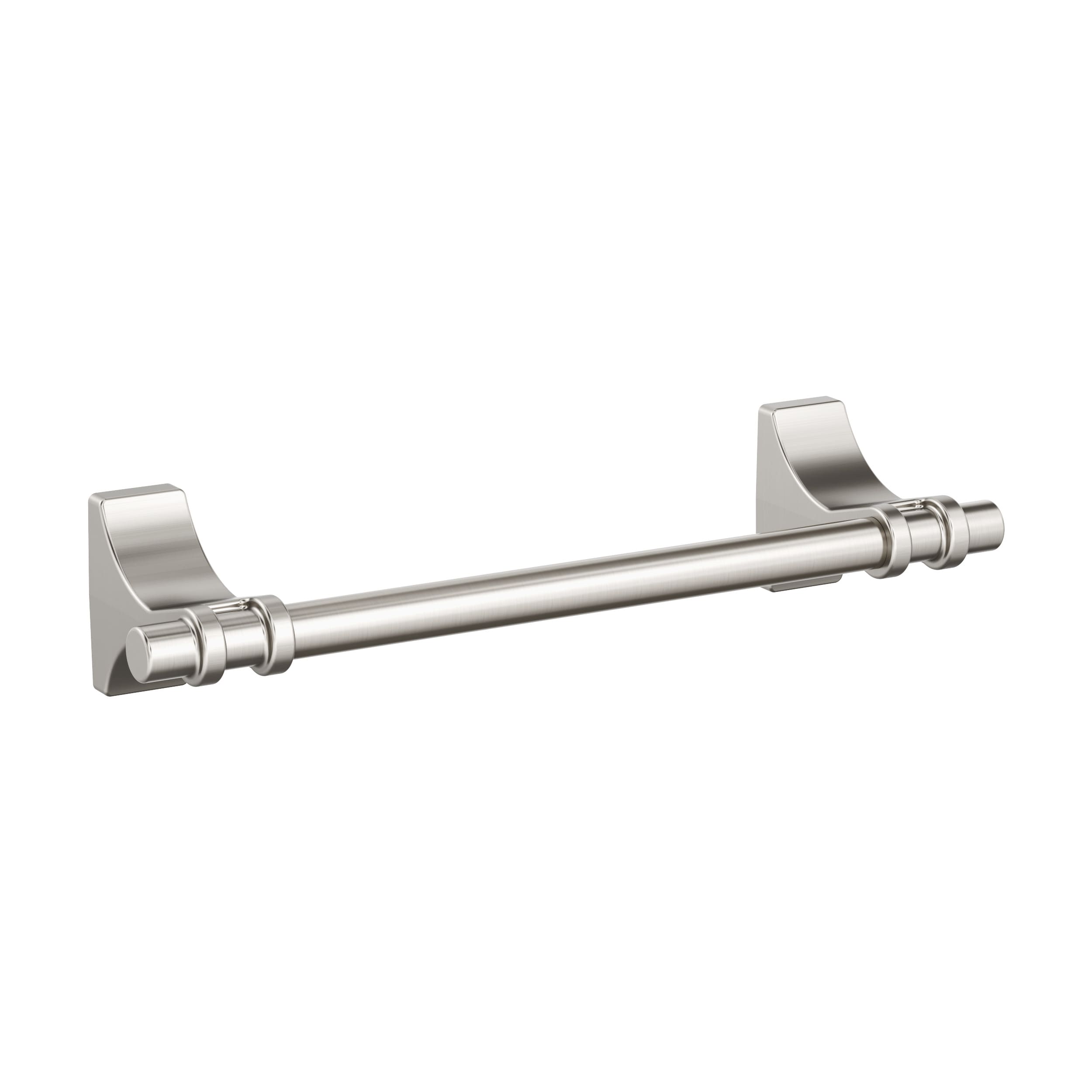 Amerock BH36055G10 Davenport 9-in Brushed Nickel Wall mount Single Towel Bar