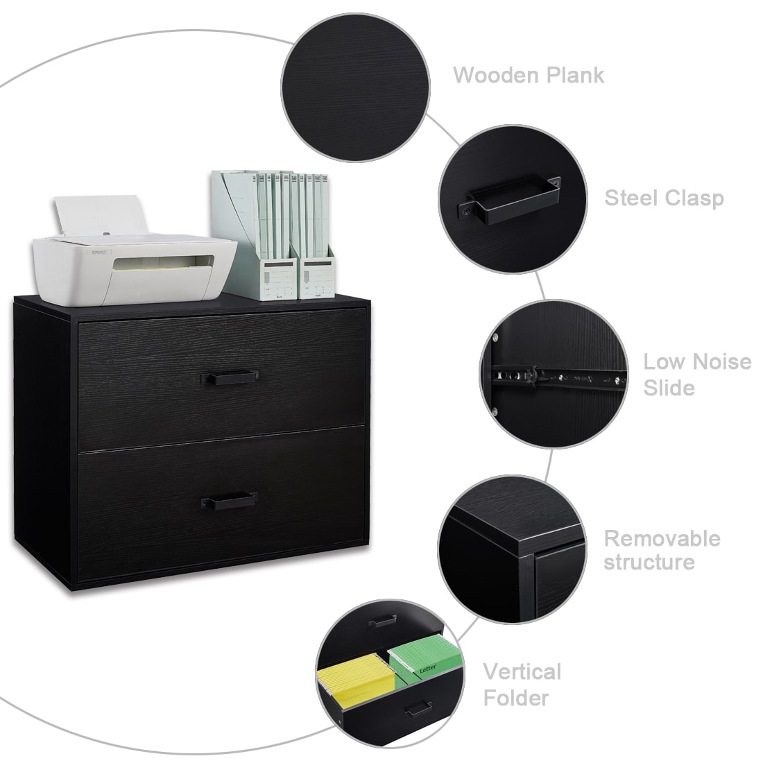 CASAINC TR-WF192106BAA Filing-Cabinets - View #3