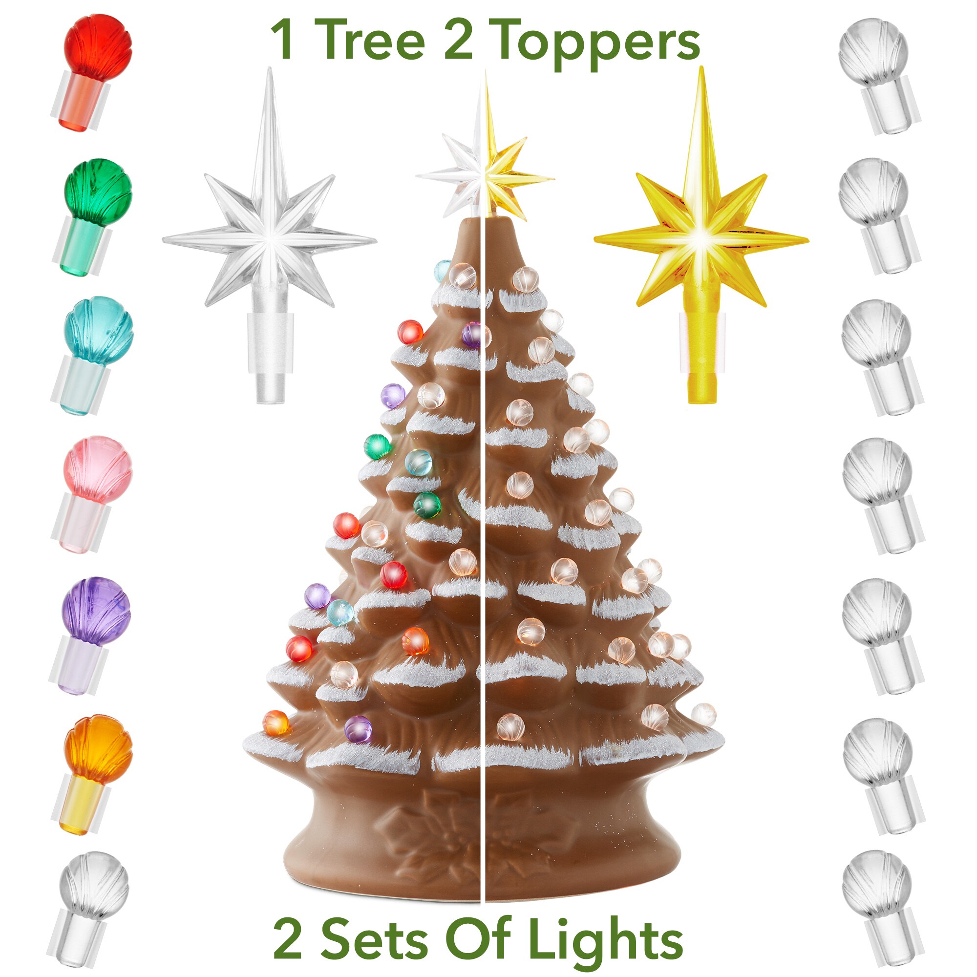 Casafield TR-968-GBRD Artificial-Christmas-Trees - View #2
