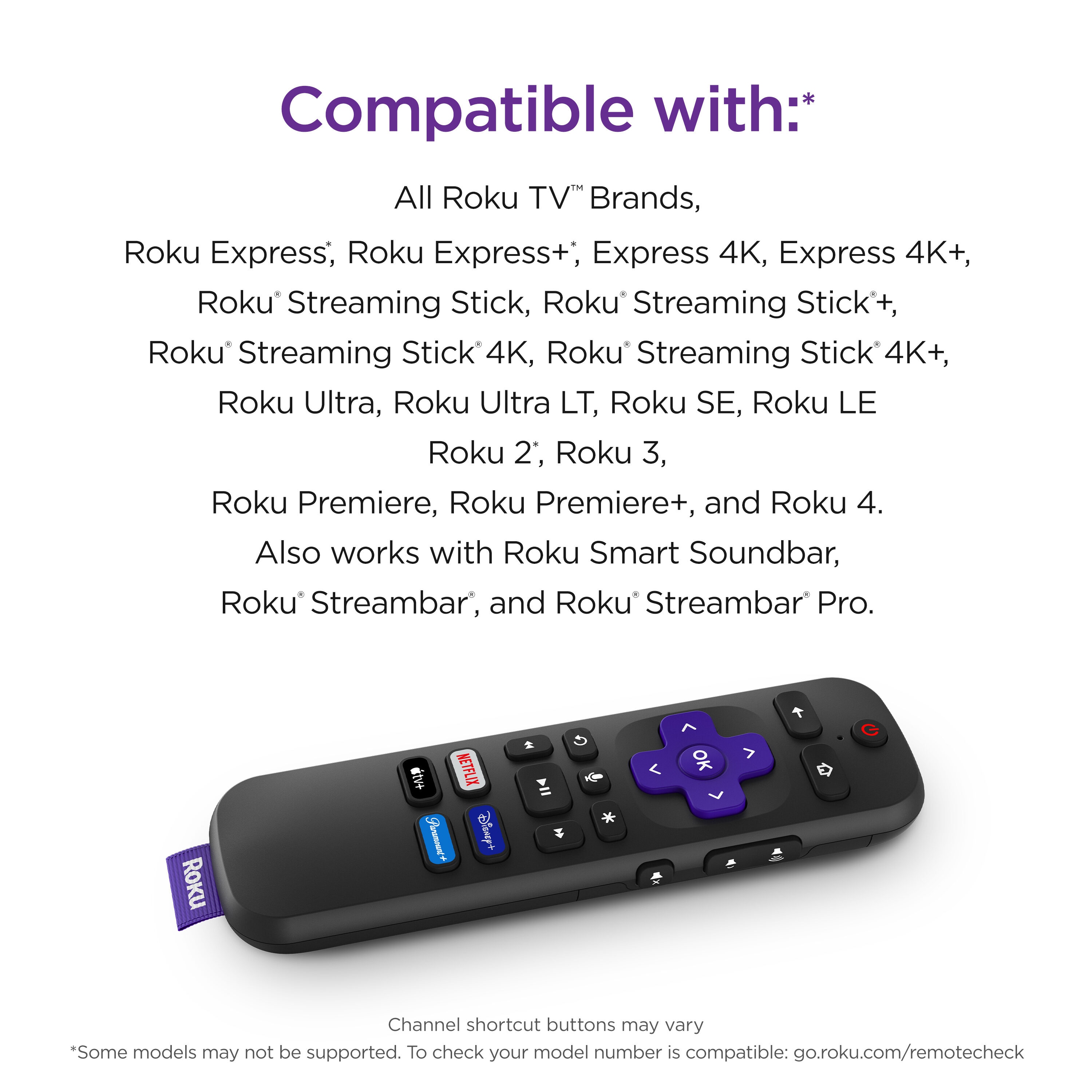 Roku 1-Device Universal Remote Control At Lowes.com