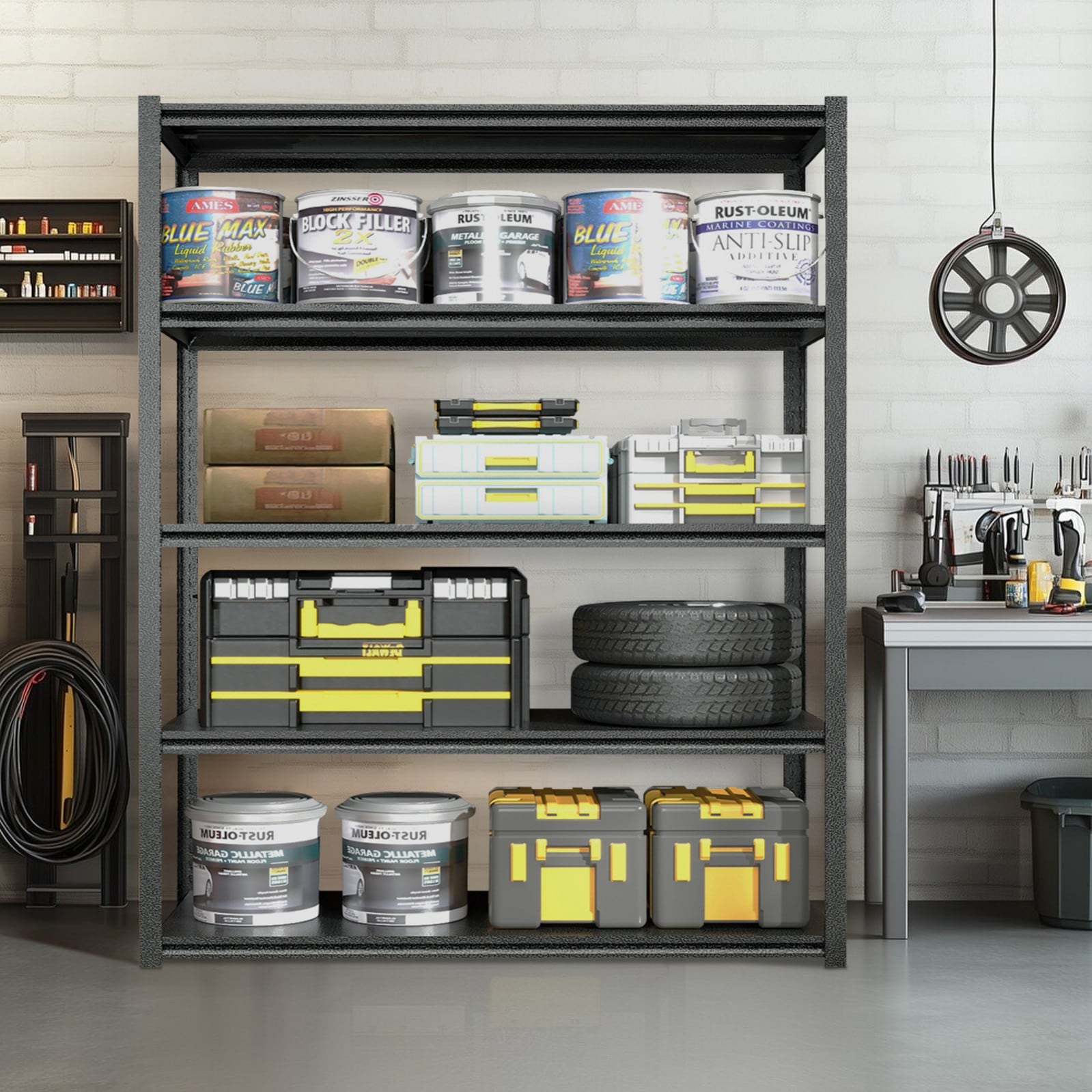 Siavonce XH44687 Free-Standing-Shelving - View #11