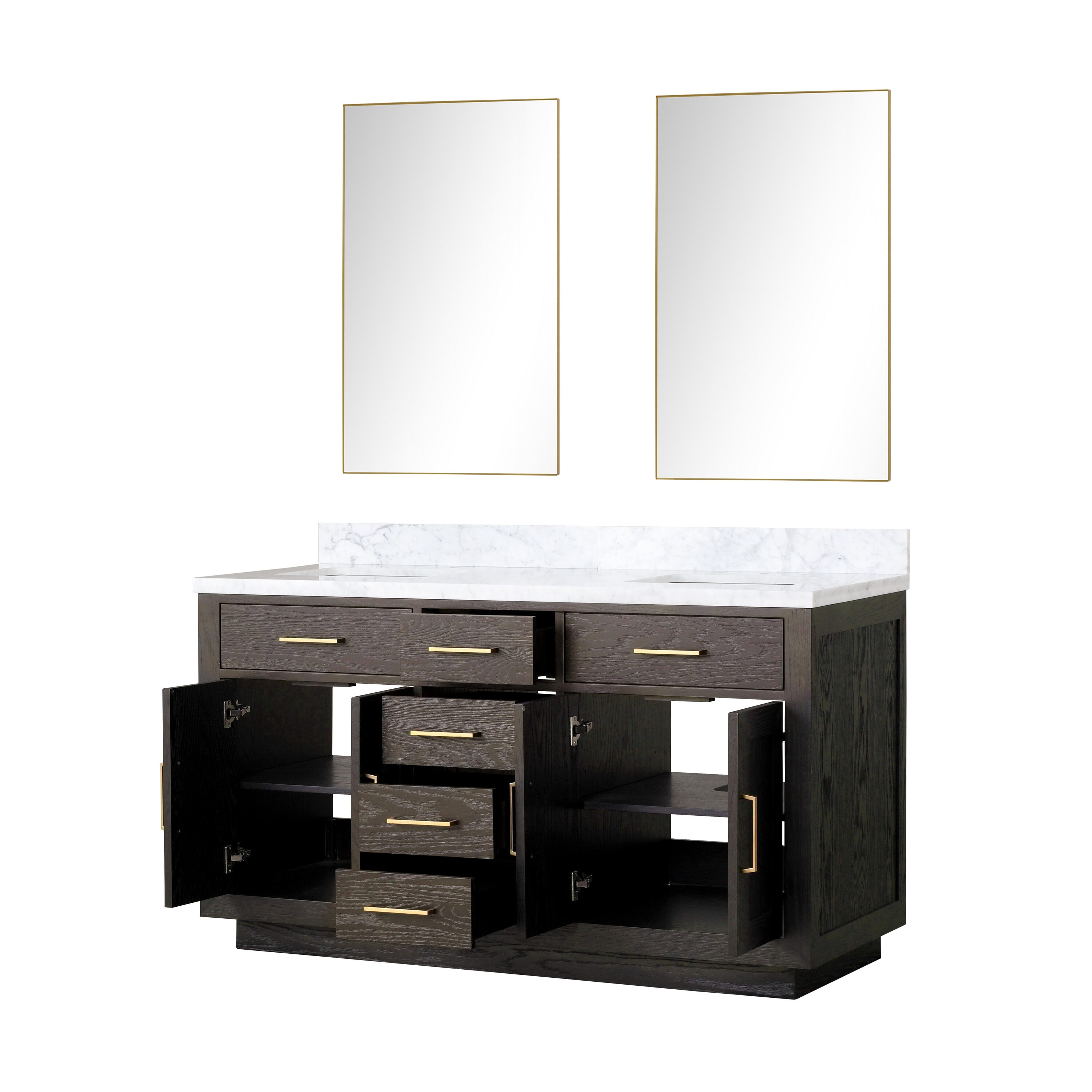 Lexora LVGI60DK110 Bath-Vanity-Combo - View #4