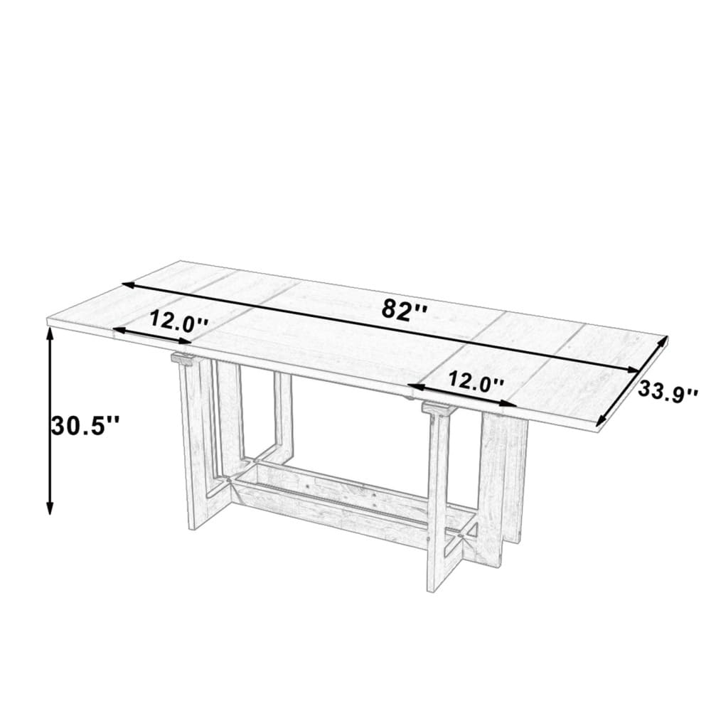 Coolbibila YARA-TABLE-NATURAL Dining-Tables - View #3