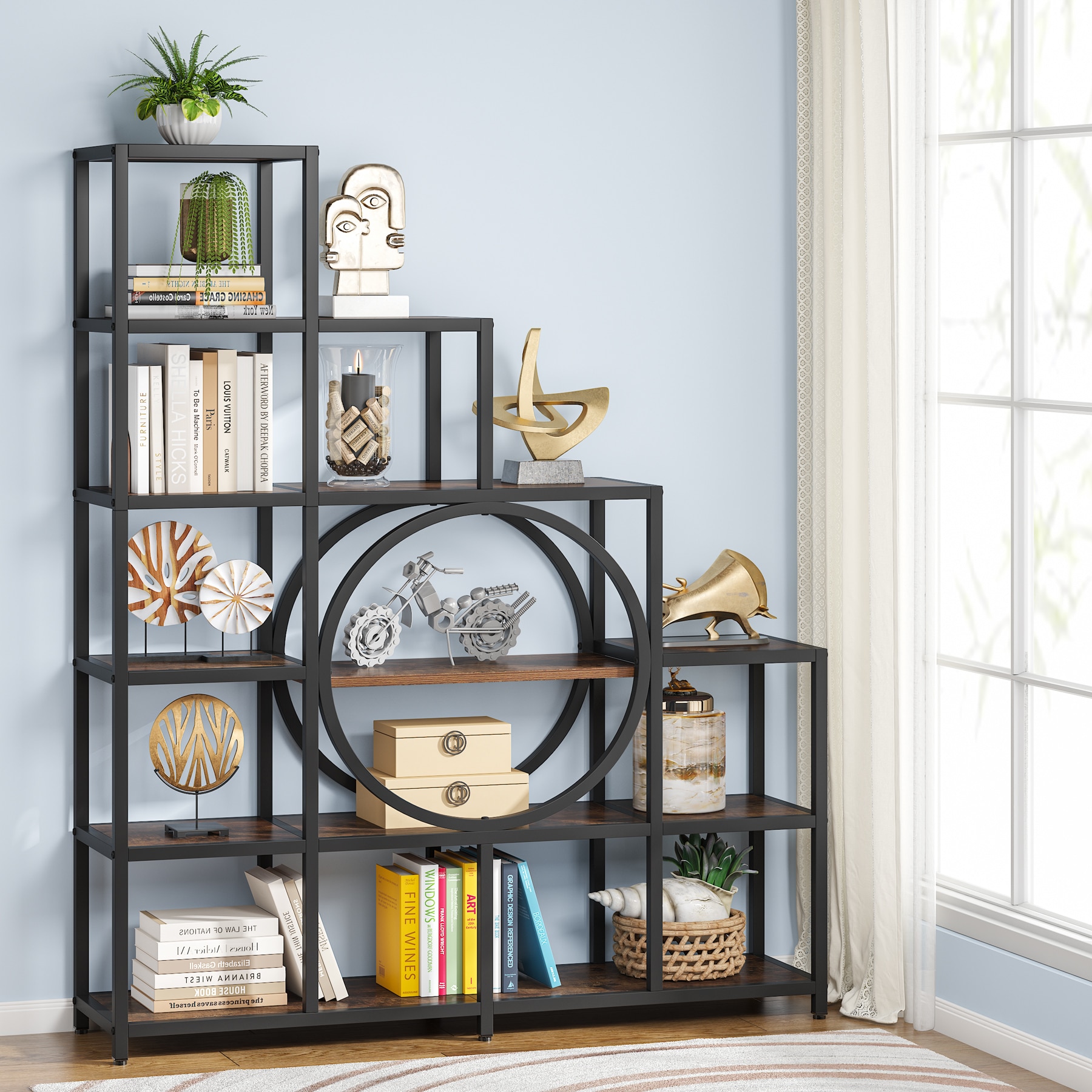 Tribesigns HOGA-C0776 bookcases - View #2