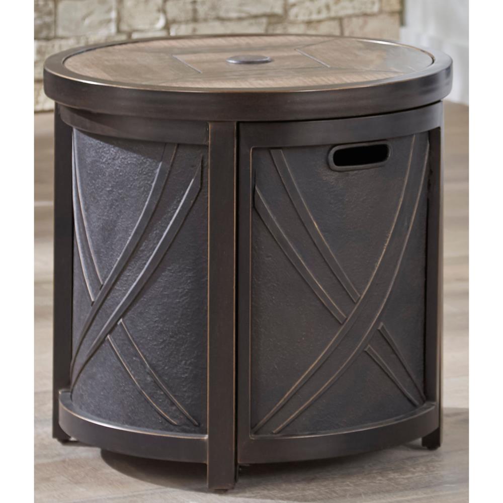 hanover umbrella side table