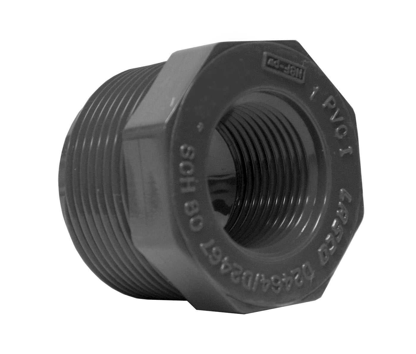 LASCO 839072RMC 1/2-in Schedule 80 PVC Male to Female Bushing for Drinking Water Lines