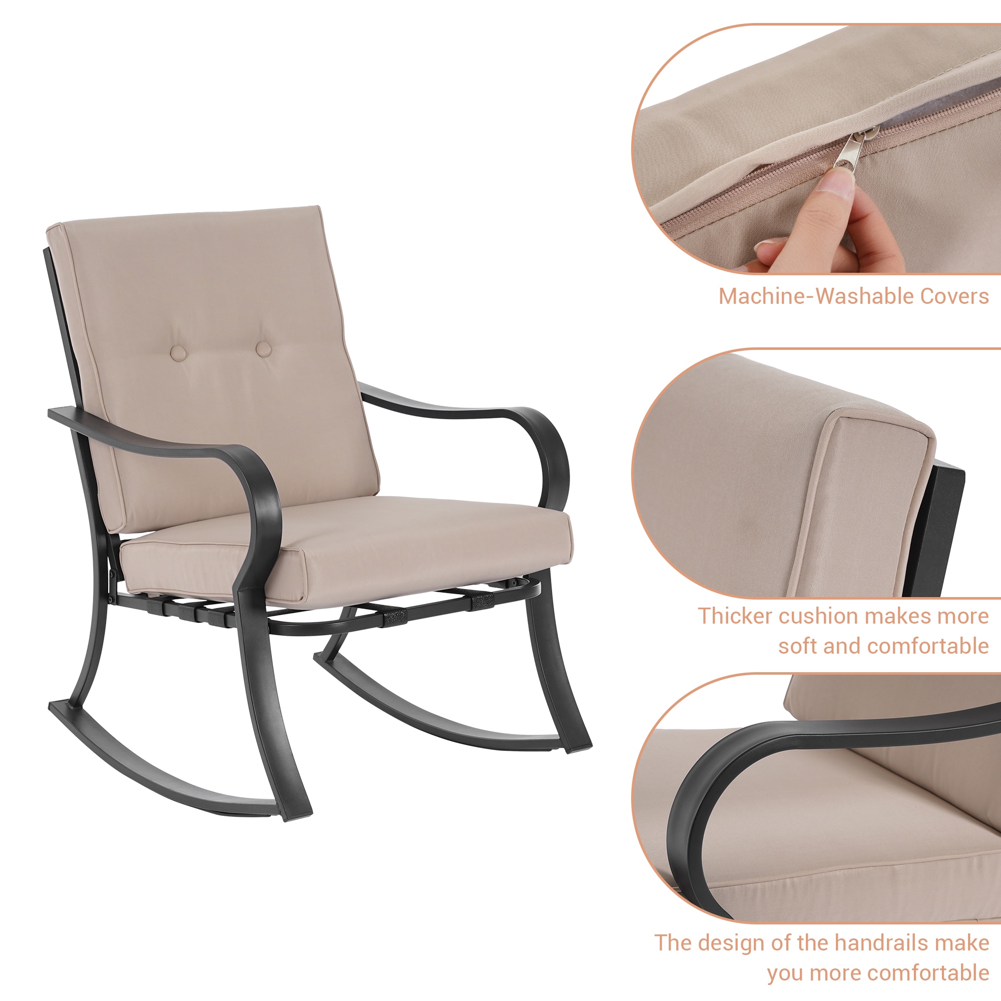 ACEGOSES LW-A17M Patio-Conversation-Sets - View #2