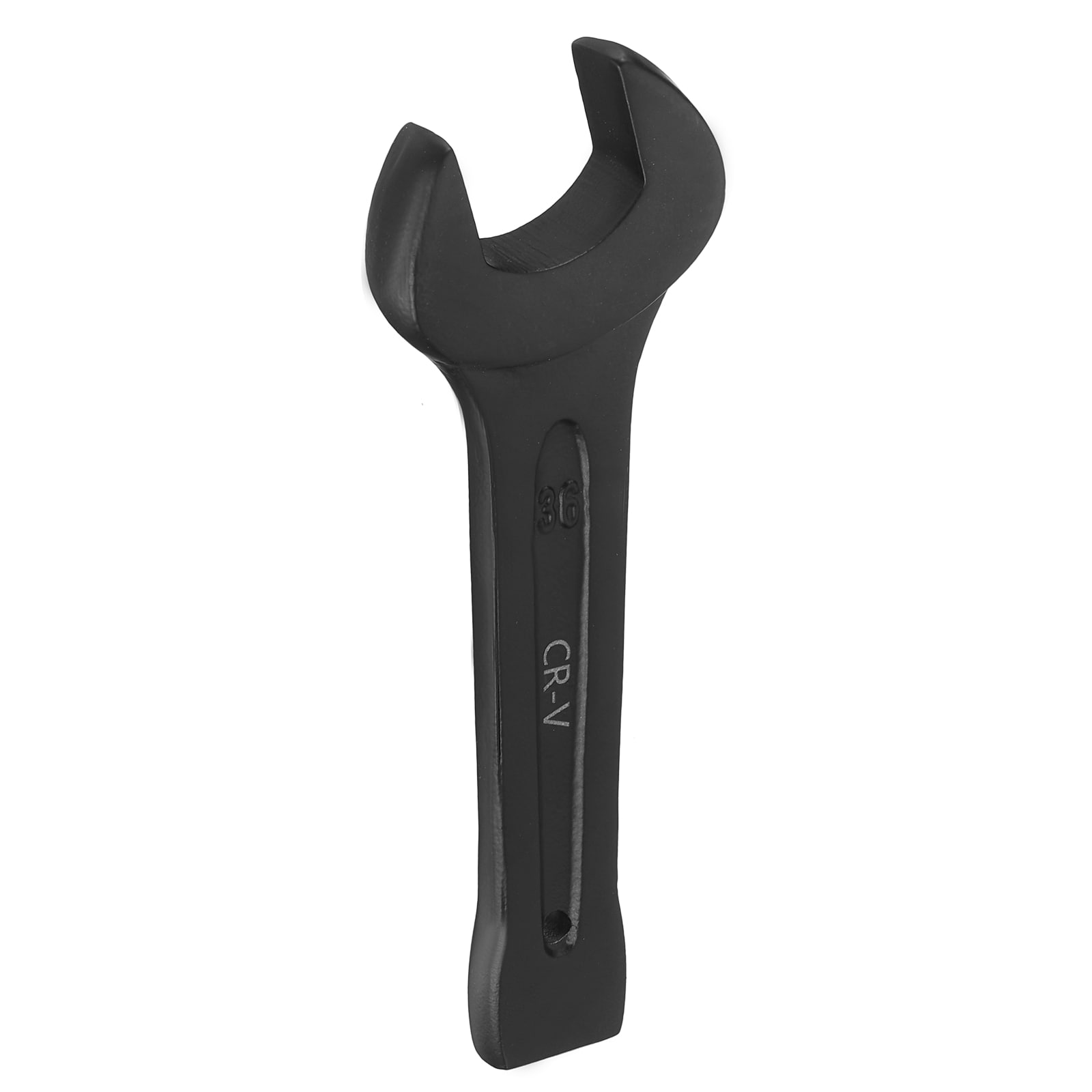 Harfington Open End Striking Wrench 36mm Metric CR-V Steel Single Open Spanner Baking Paint U Shape Head Wrench Hand Tool for Mechanical Automotive Repair