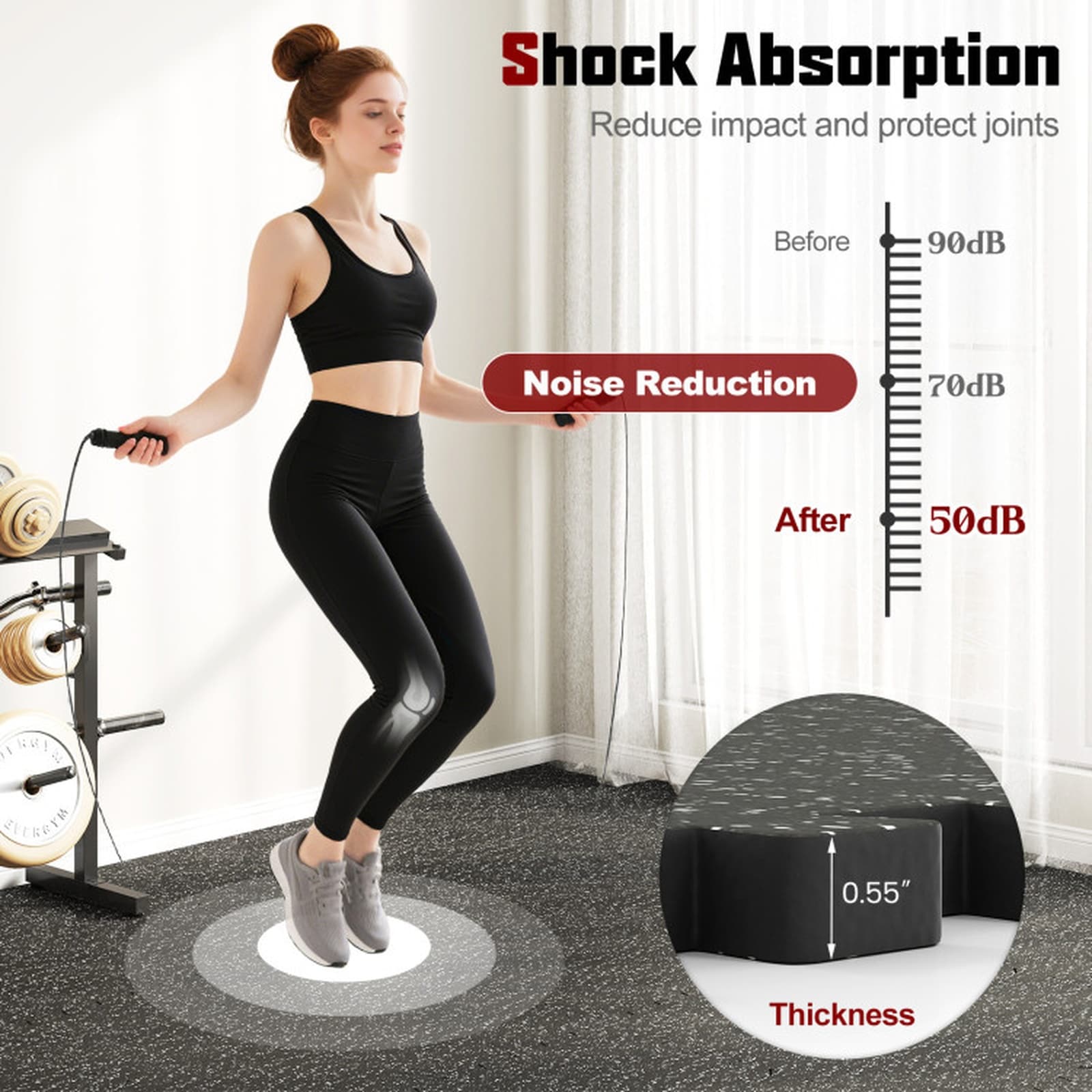 SUGIFT LW047SUGHY1608 Fitness-Equipment-Mats - View #2