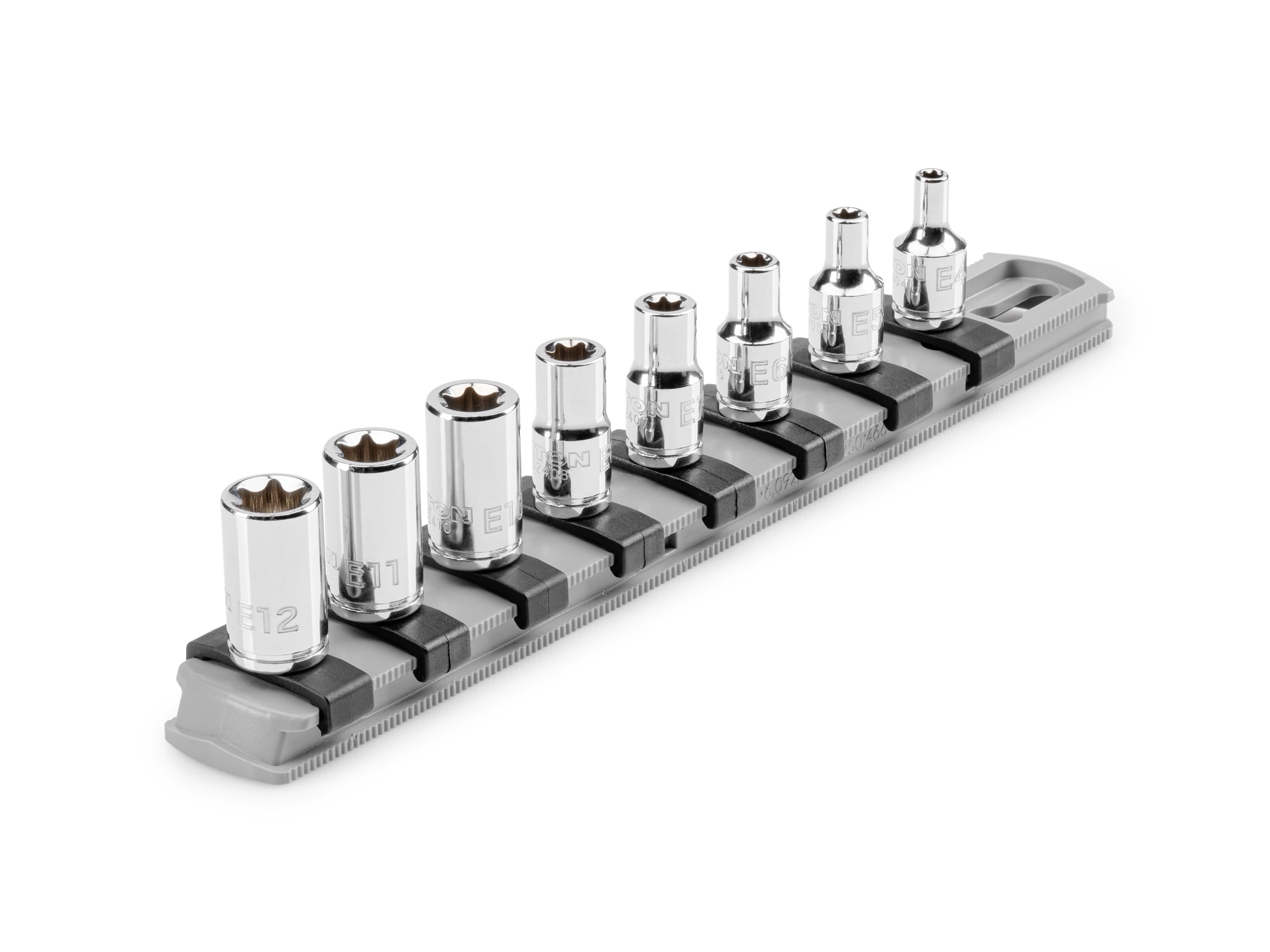 TEKTON SHD90115 8 -Piece 1/4-in Drive Set External torx Bit Driver Socket Set