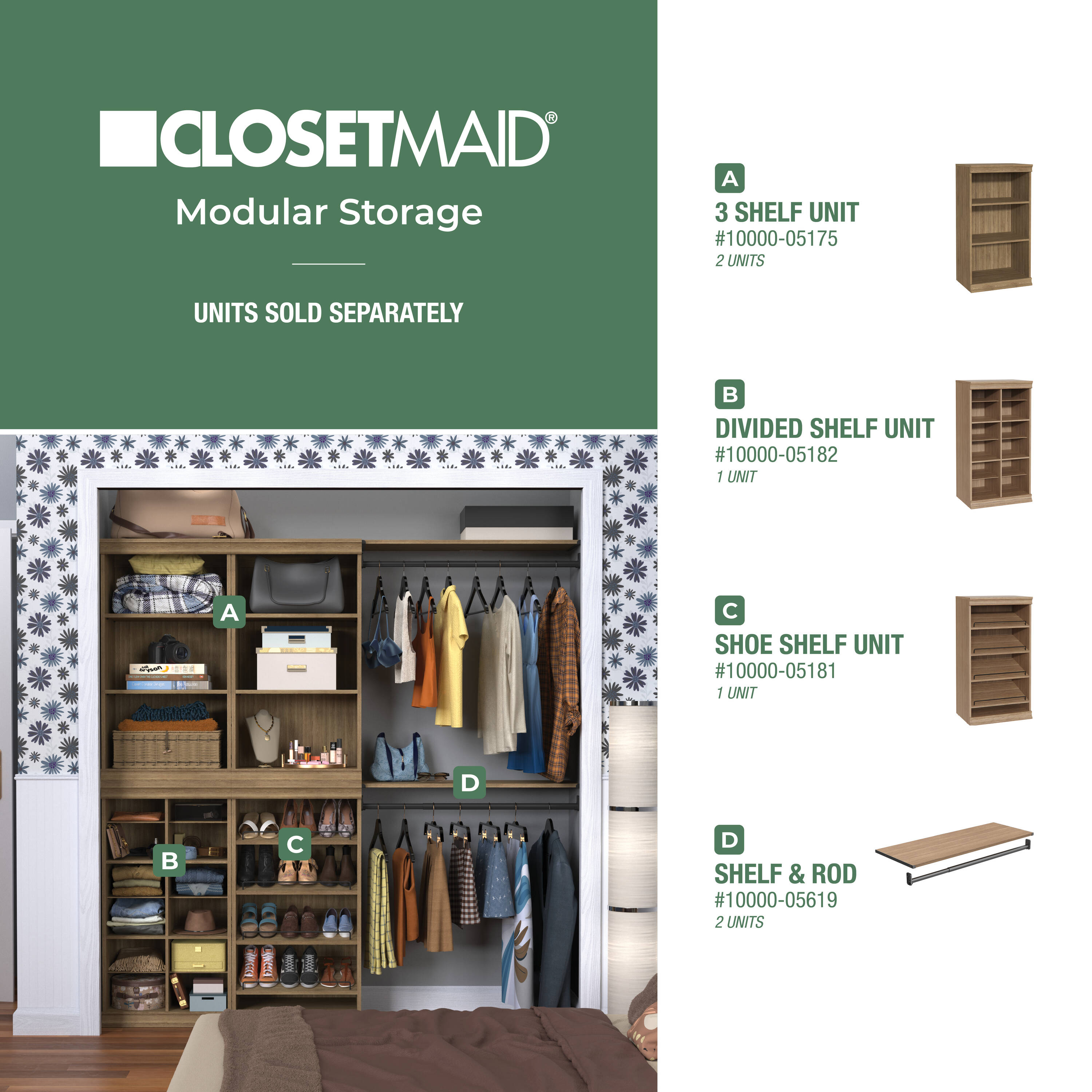 ClosetMaid 10000-05175 Wood-Closet-Tower - View #14
