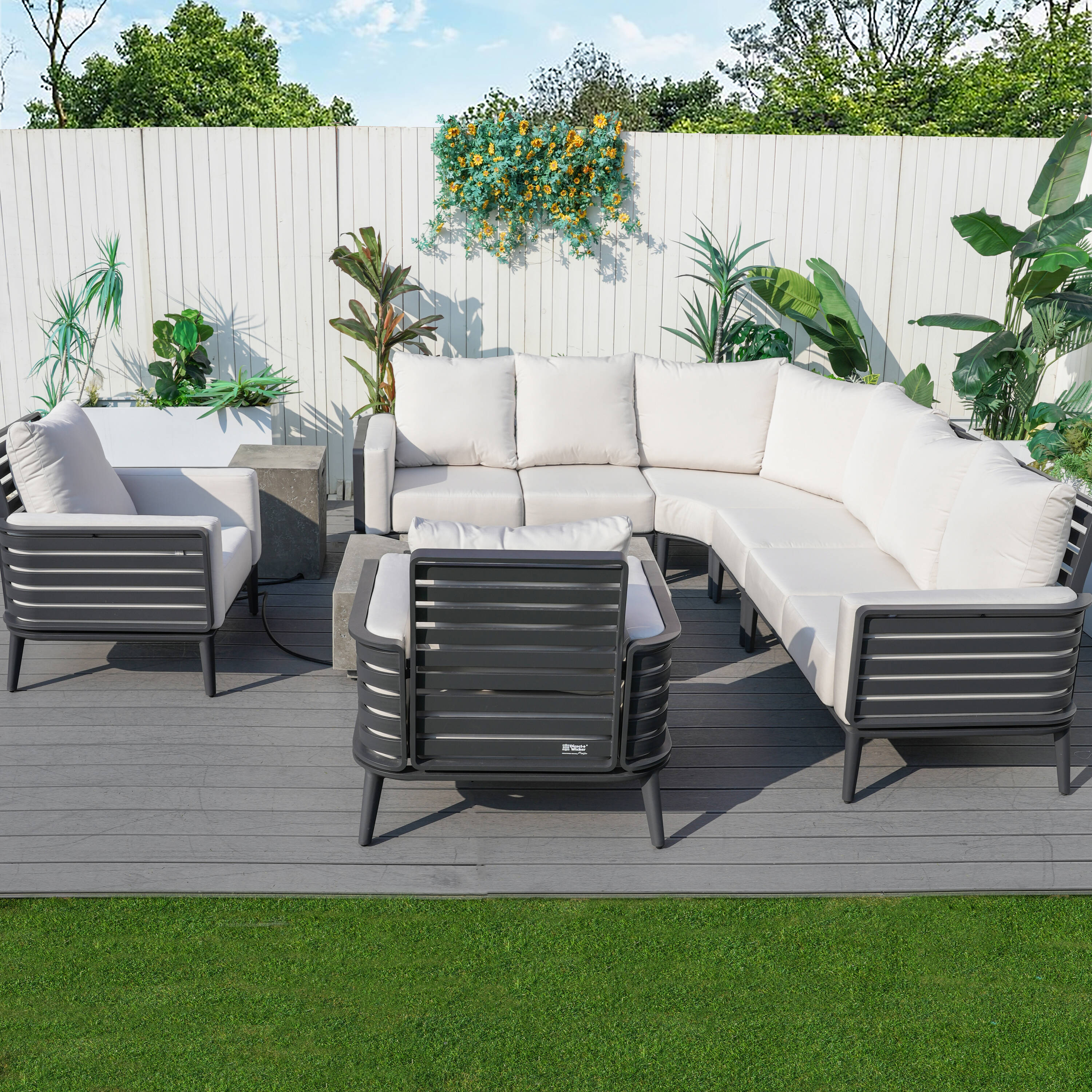 Direct Wicker DWG-2351&24913G Patio-Conversation-Sets - View #3