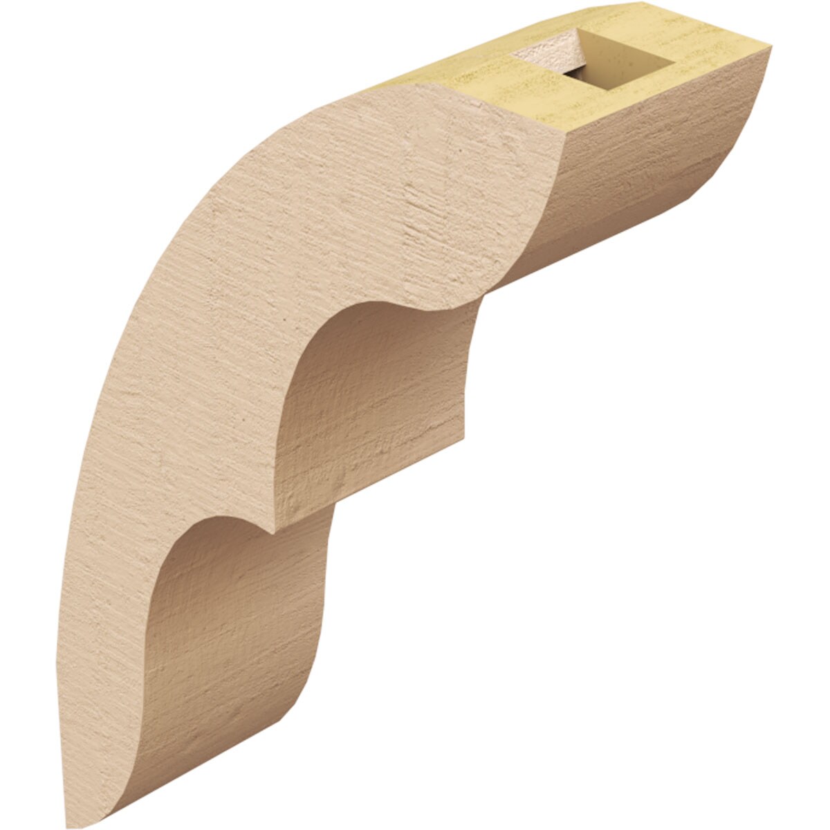 Ekena Millwork BRCUR03X08X12OZKRCPR braces - View #6