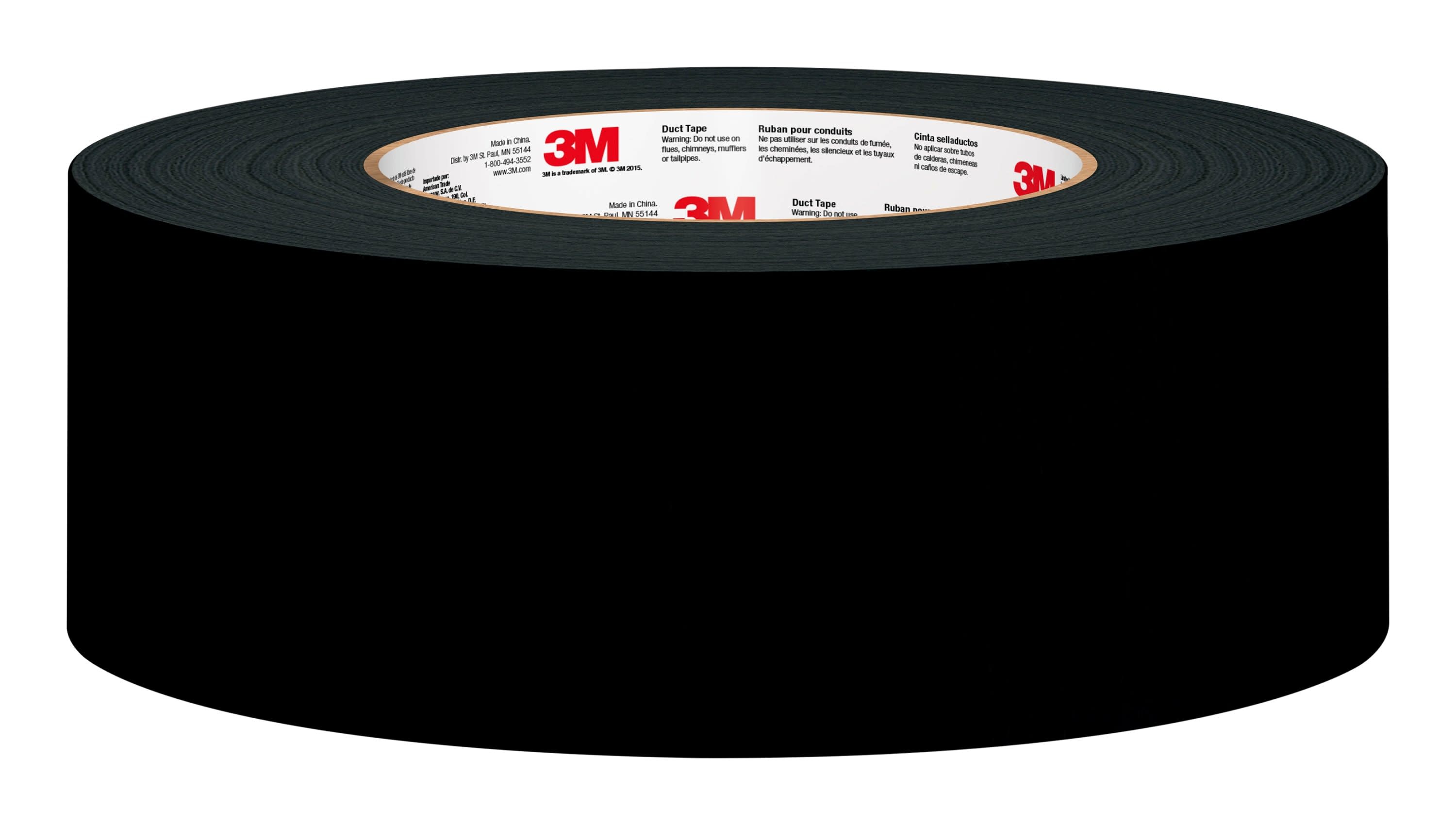 3M Duct Tape General Purpose Utility Black Rubberized Duct Tape 1.88-in x 30  Yard(s) in the Duct Tape department at