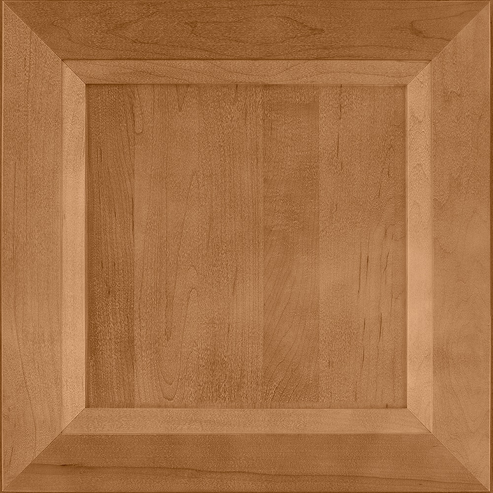 Shenandoah 97176 Warren 14.562-in W x 14.5-in H Spice Stained Maple Kitchen Cabinet Sample (Door Sample)