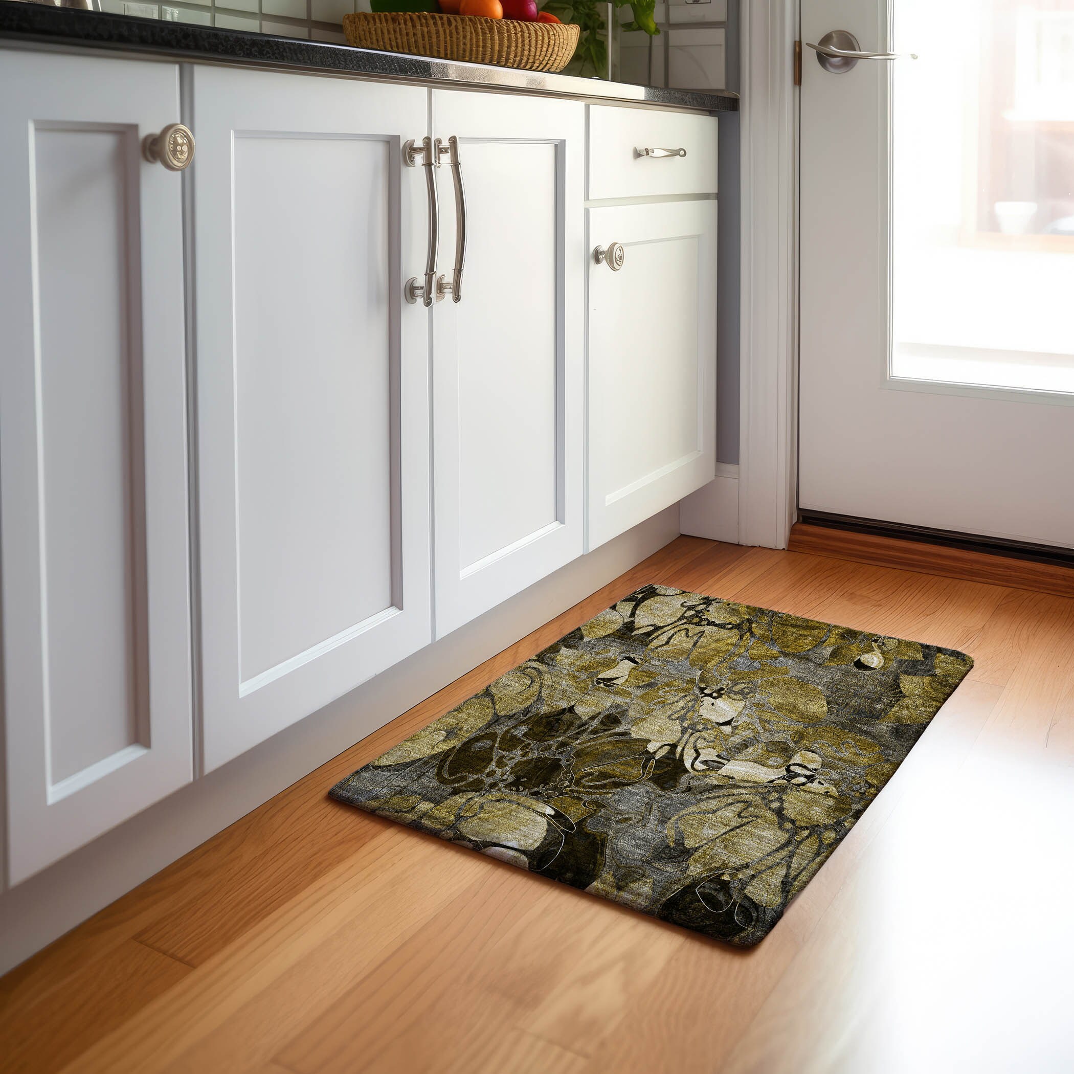 Addison Rugs AMF573PP8RO Mayfield AMF573PP 8 x 8 (ft) Loomed Polyester Purple Round Indoor Geometric Machine washable Area rug