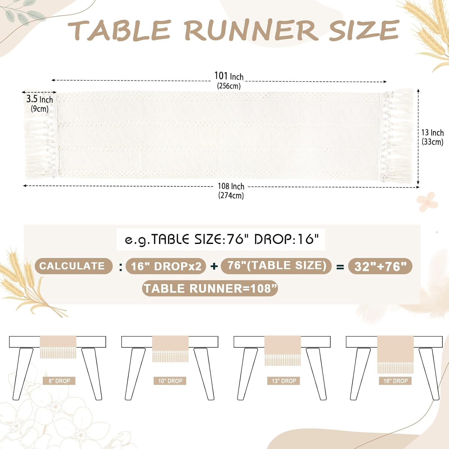 B-Cool B0D44S8NBL Table-Covers - View #4