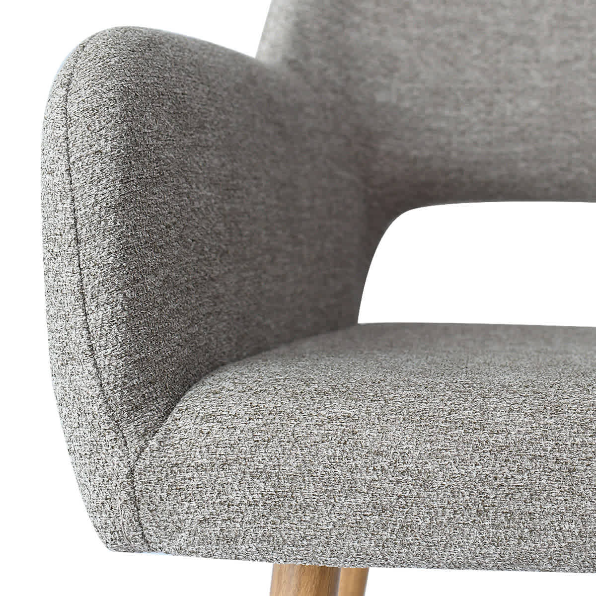 Maison Boucle ATLANTA-ARM-MB-GREY stools - View #8