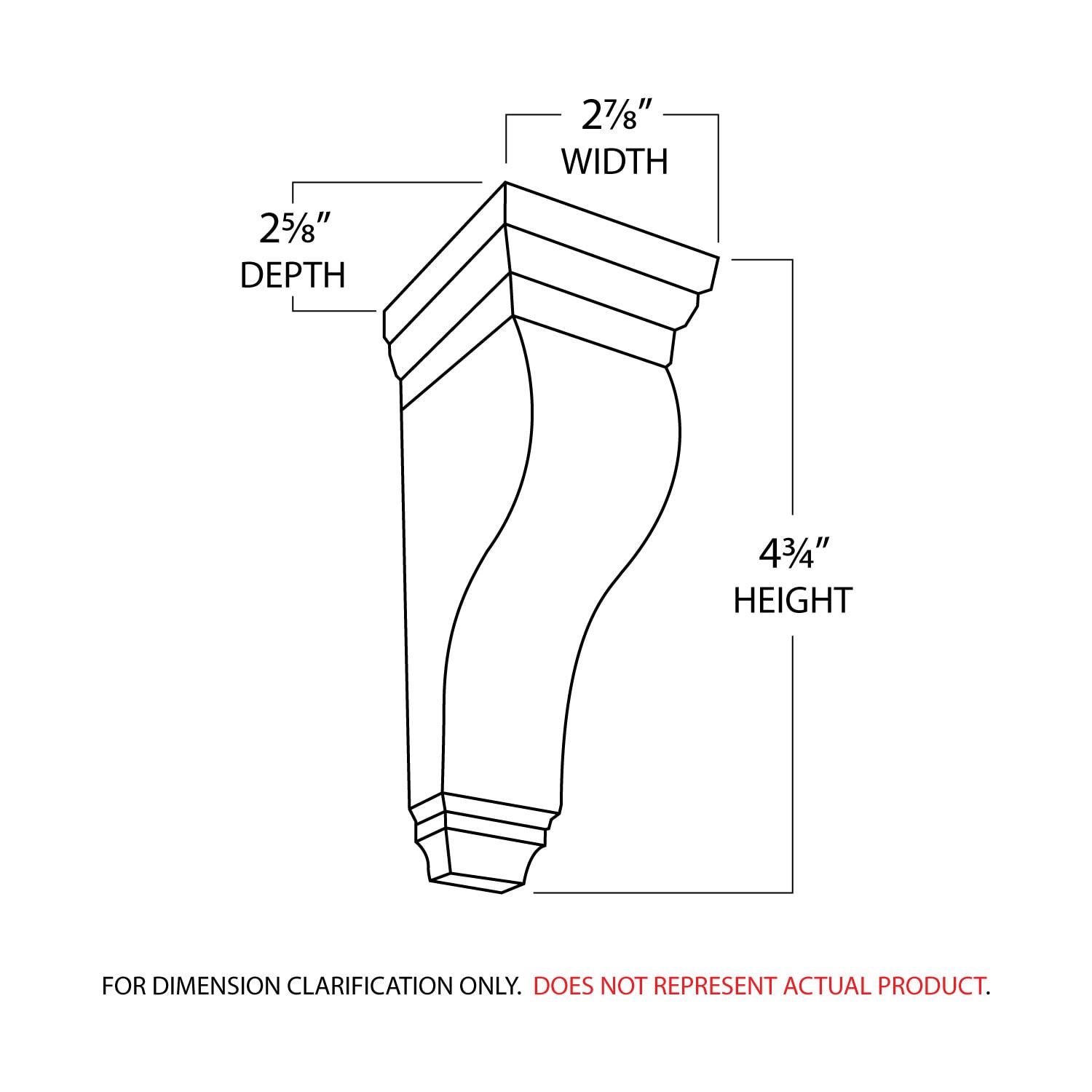 Architectural Products by Outwater 3P5.13.00180 corbels - View #2