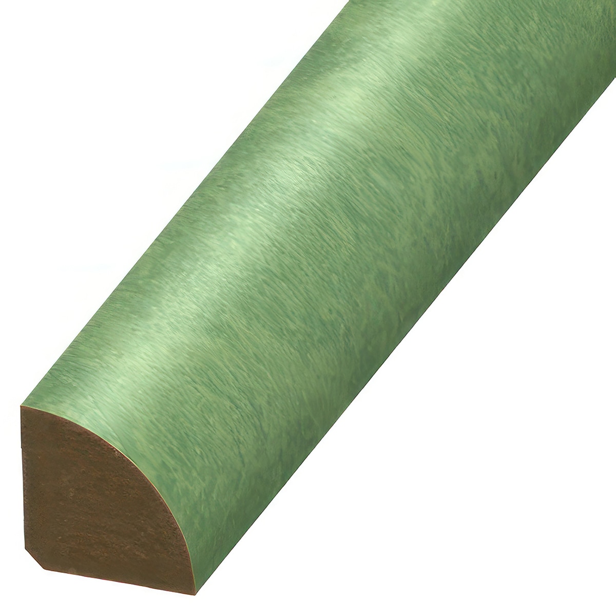 Versatrim MRQR-116546 Marmoleum Click Seal Marmoleum Click Seal color Leaf 0.75-in T x 0.75-in W x 94-in L Laminate wood Quarter round