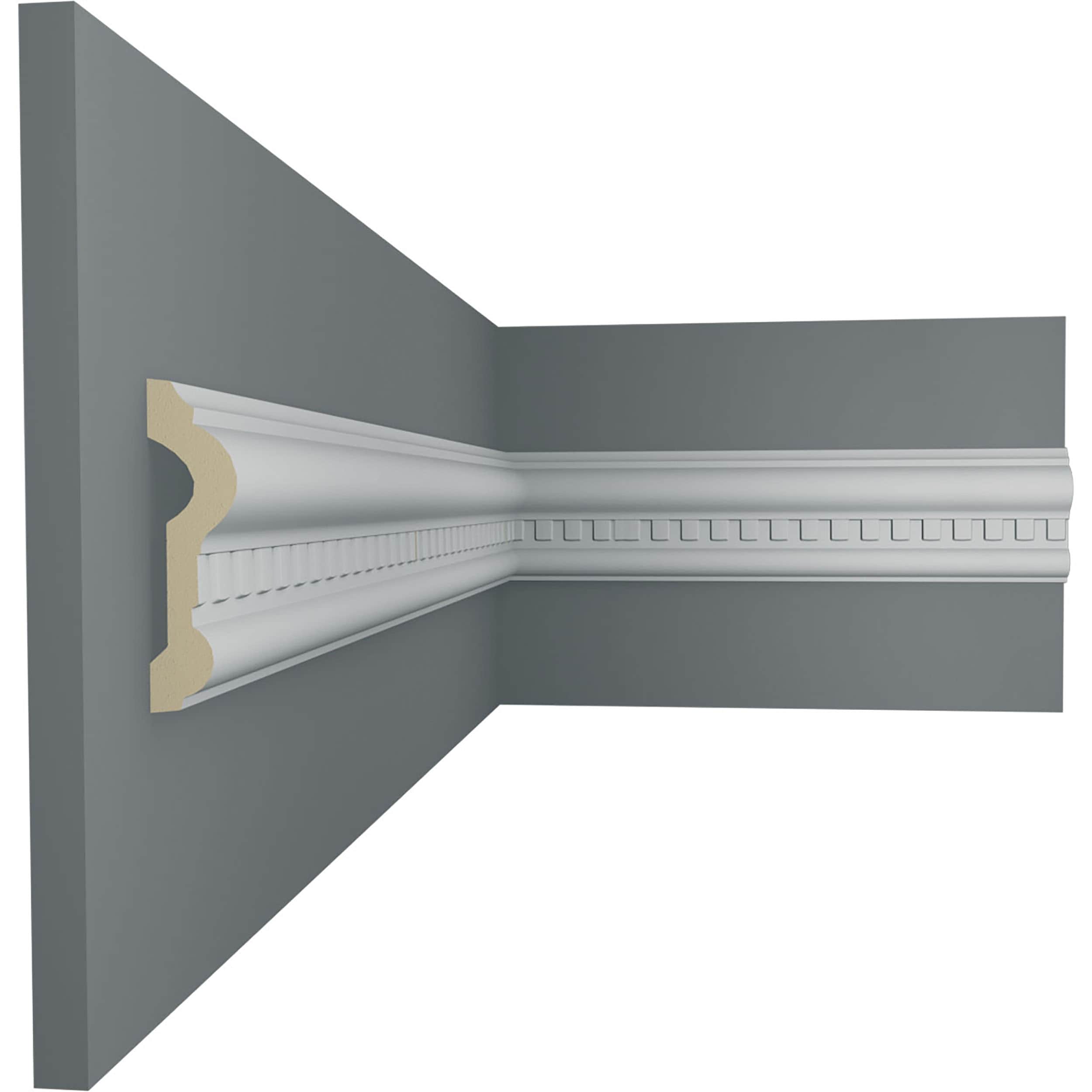 Ekena Millwork CHA03X00WI-CASE-2 Chair-Rail-Moulding - View #5