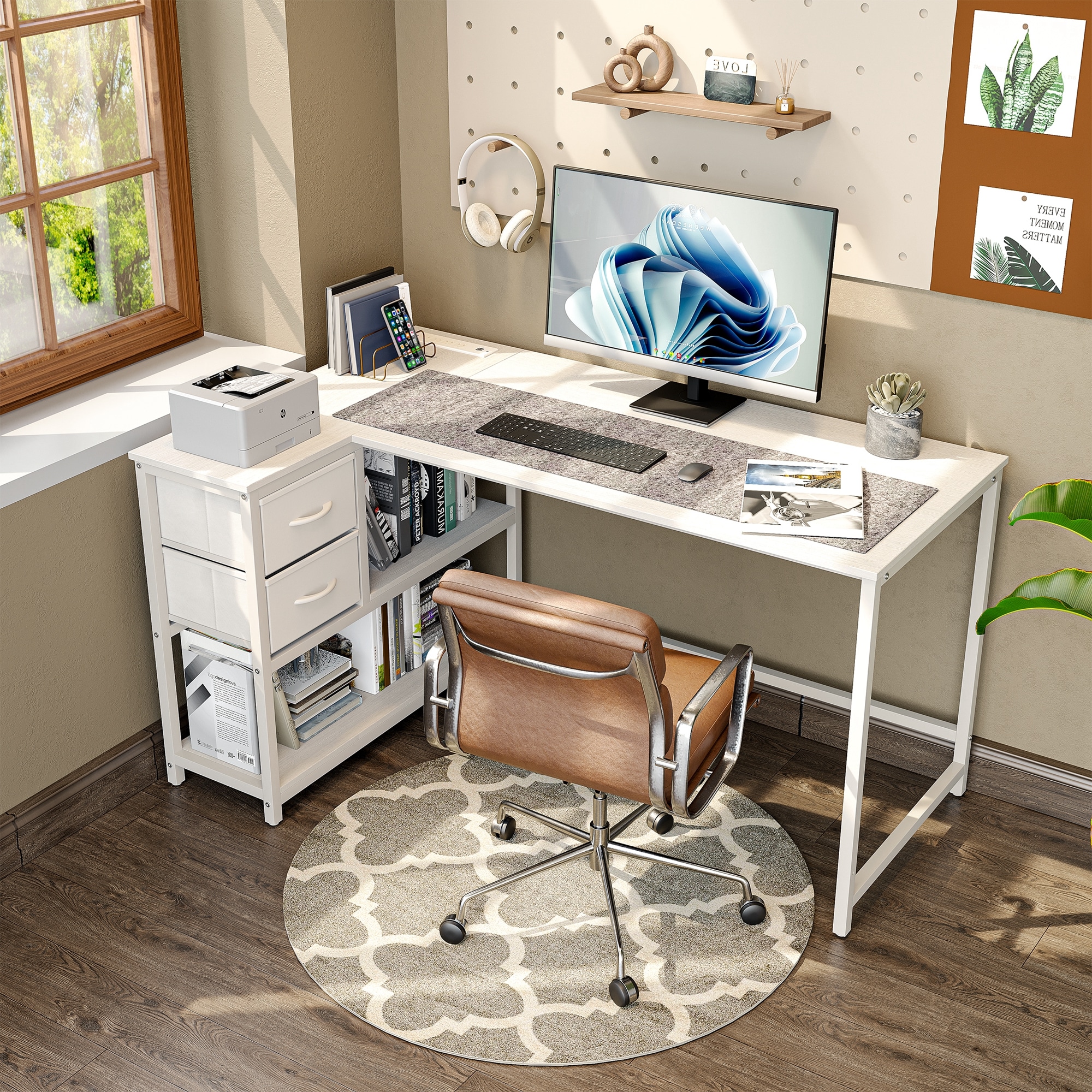 Crestlive Products CL-WT007WHT desks - View #7
