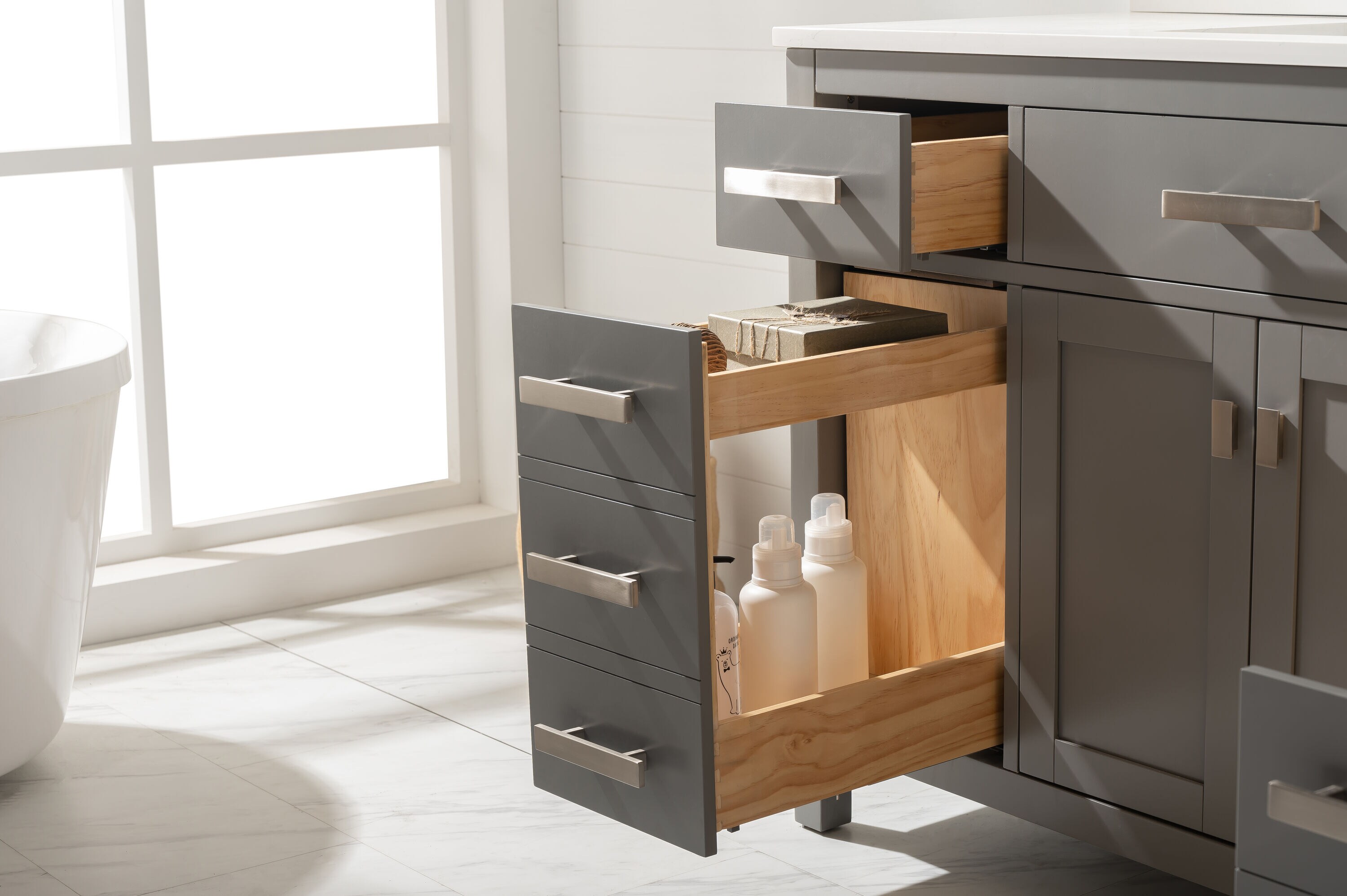 Design Element V01-84-GY Bath-Vanity-Combo - View #13